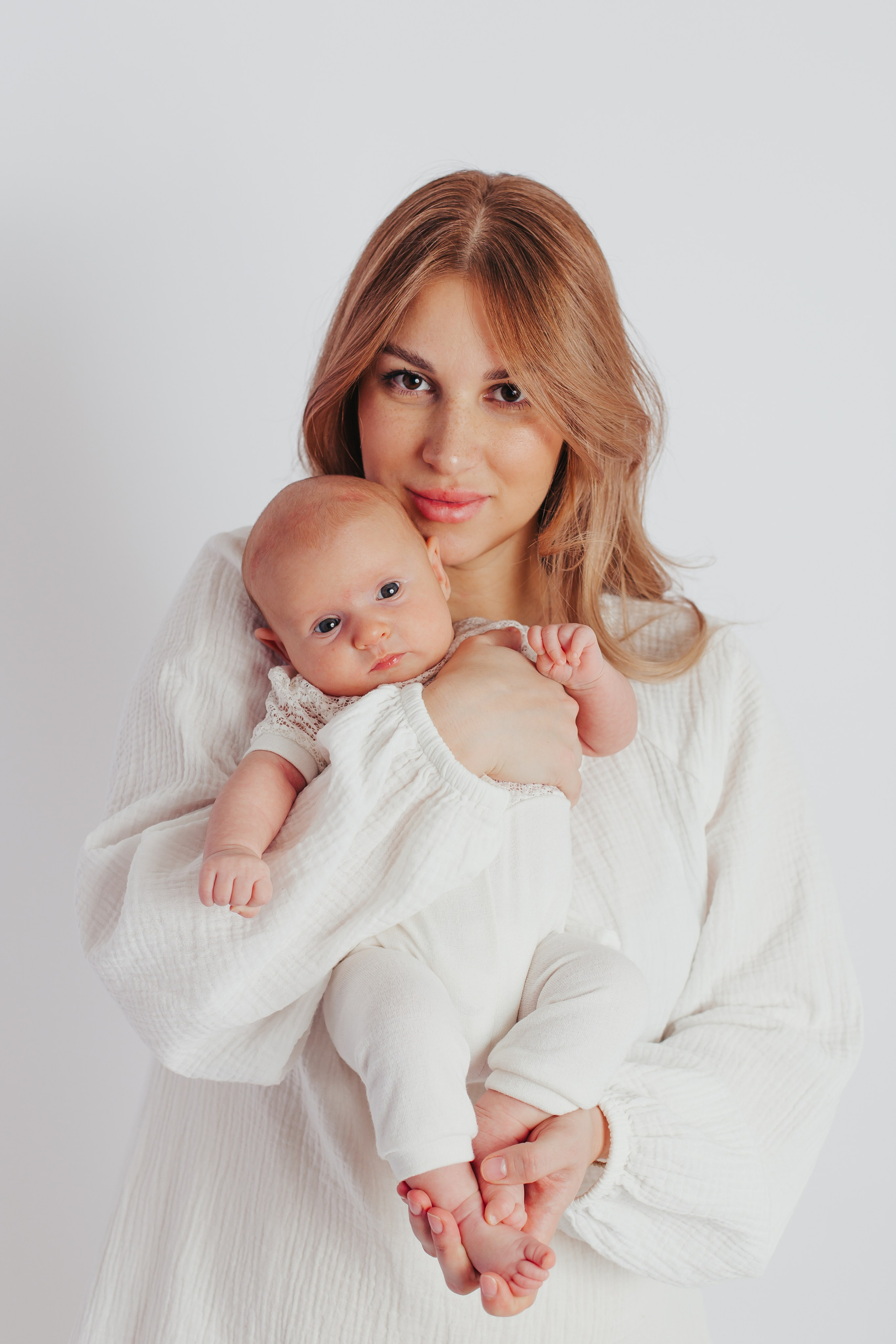Фотосессия новорожденного в стиле Natural Simple. Фотограф новорожденных и детский в Сергиевом Посаде Кругликова Юлия