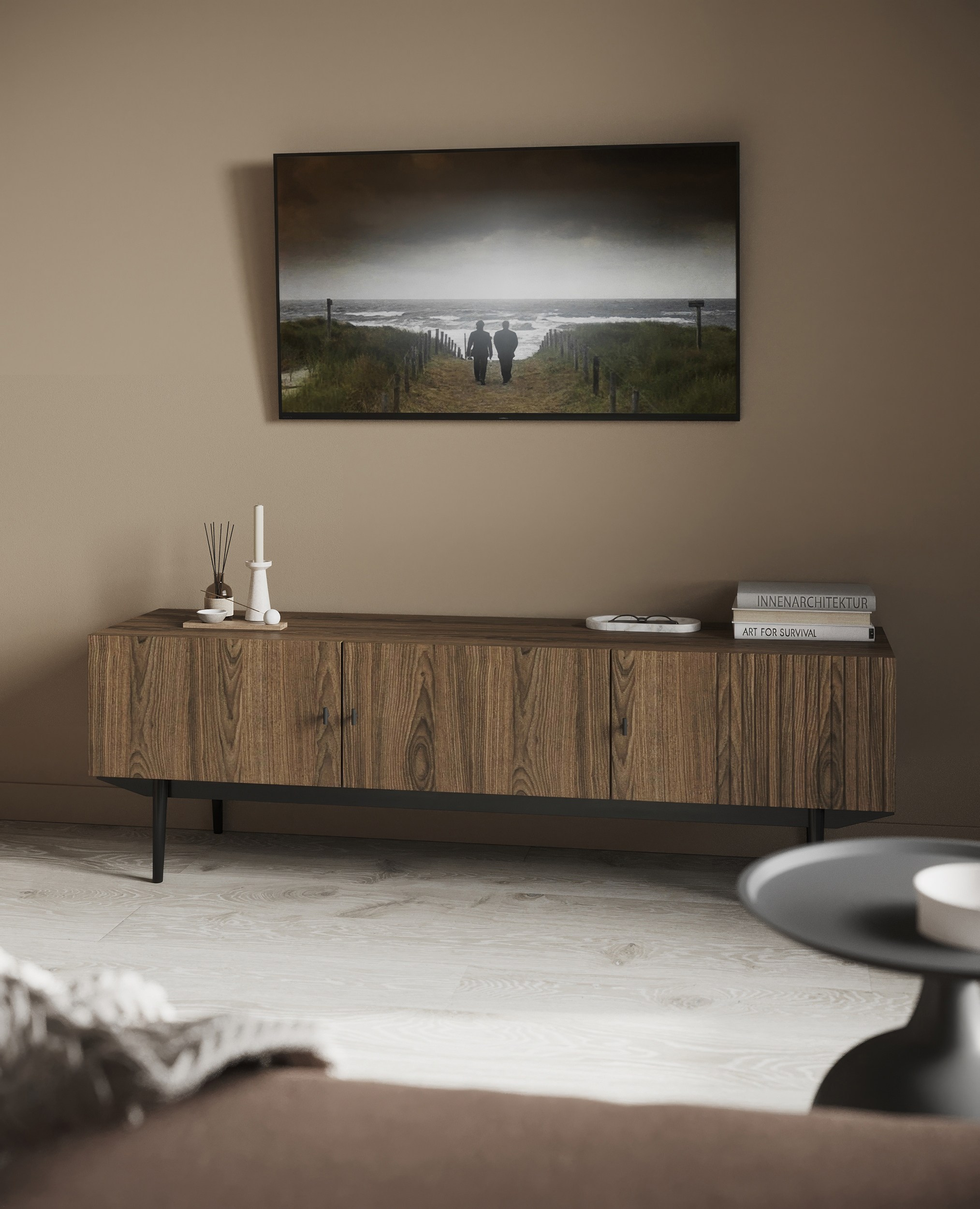 Визуализация интерьера квартиры в Пскове. 3d визуализатор marybond3d