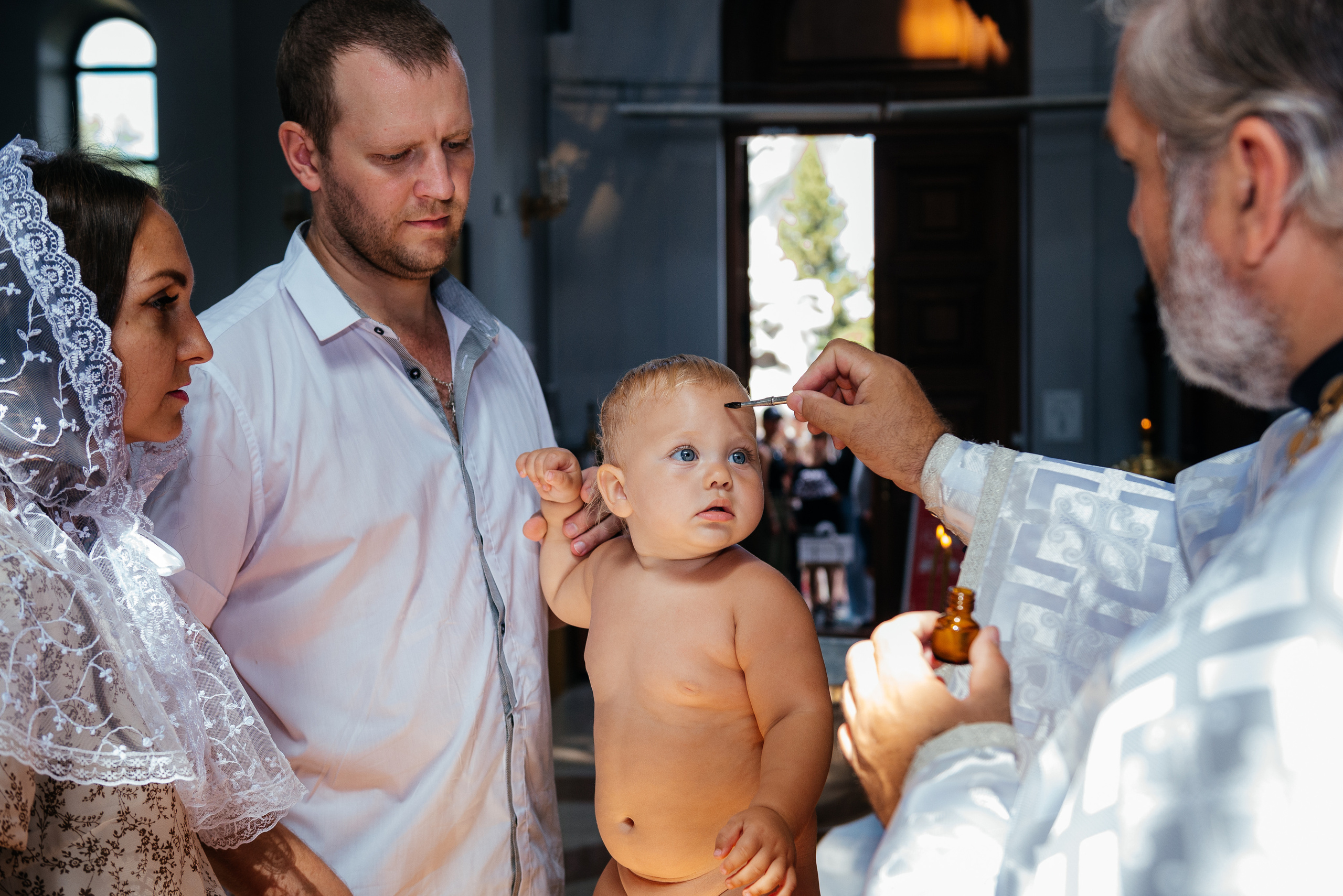 Крещение. Свадебный и семейный фотограф в Волгограде Семисотнова Камилла