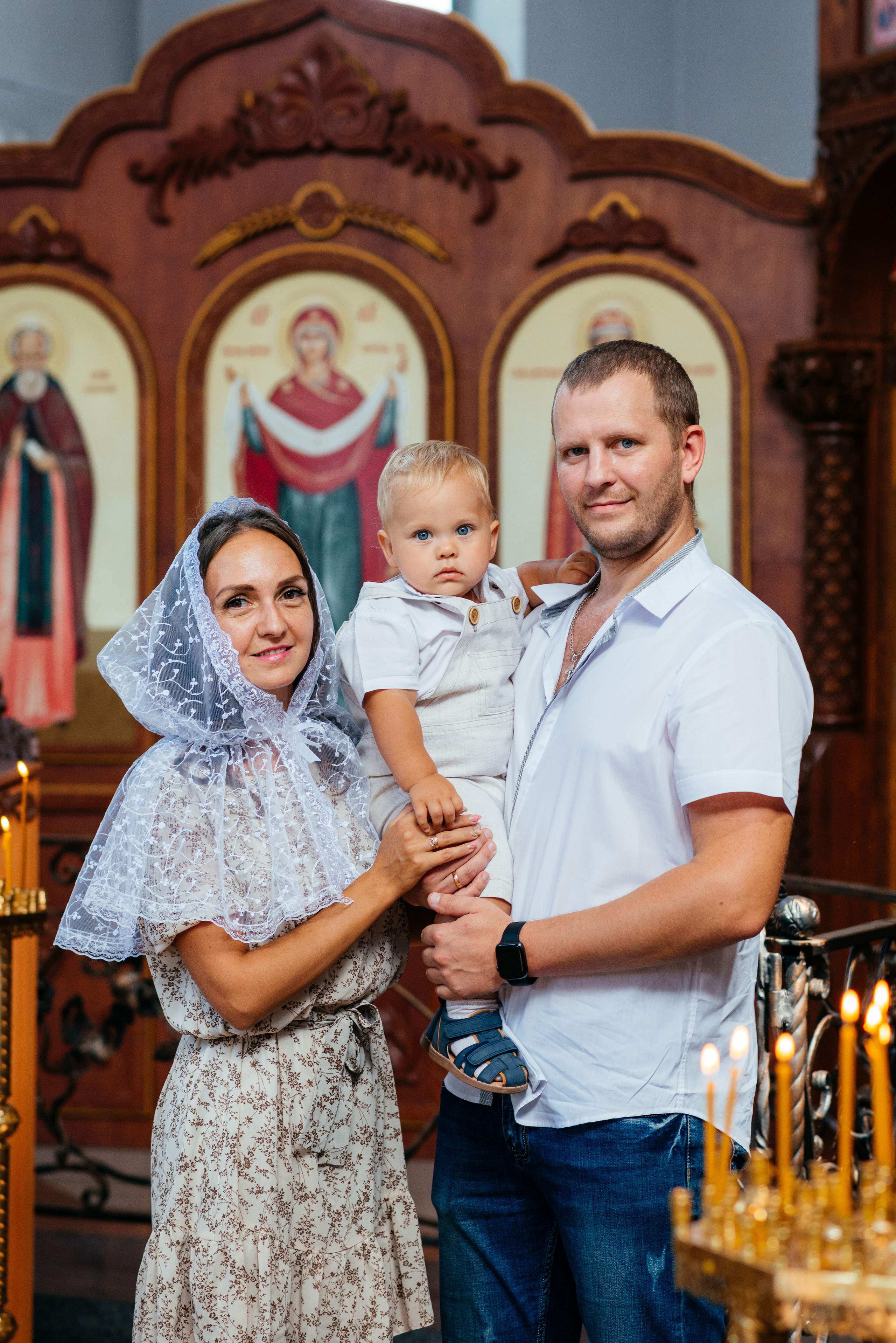 Крещение. Свадебный и семейный фотограф в Волгограде Семисотнова Камилла