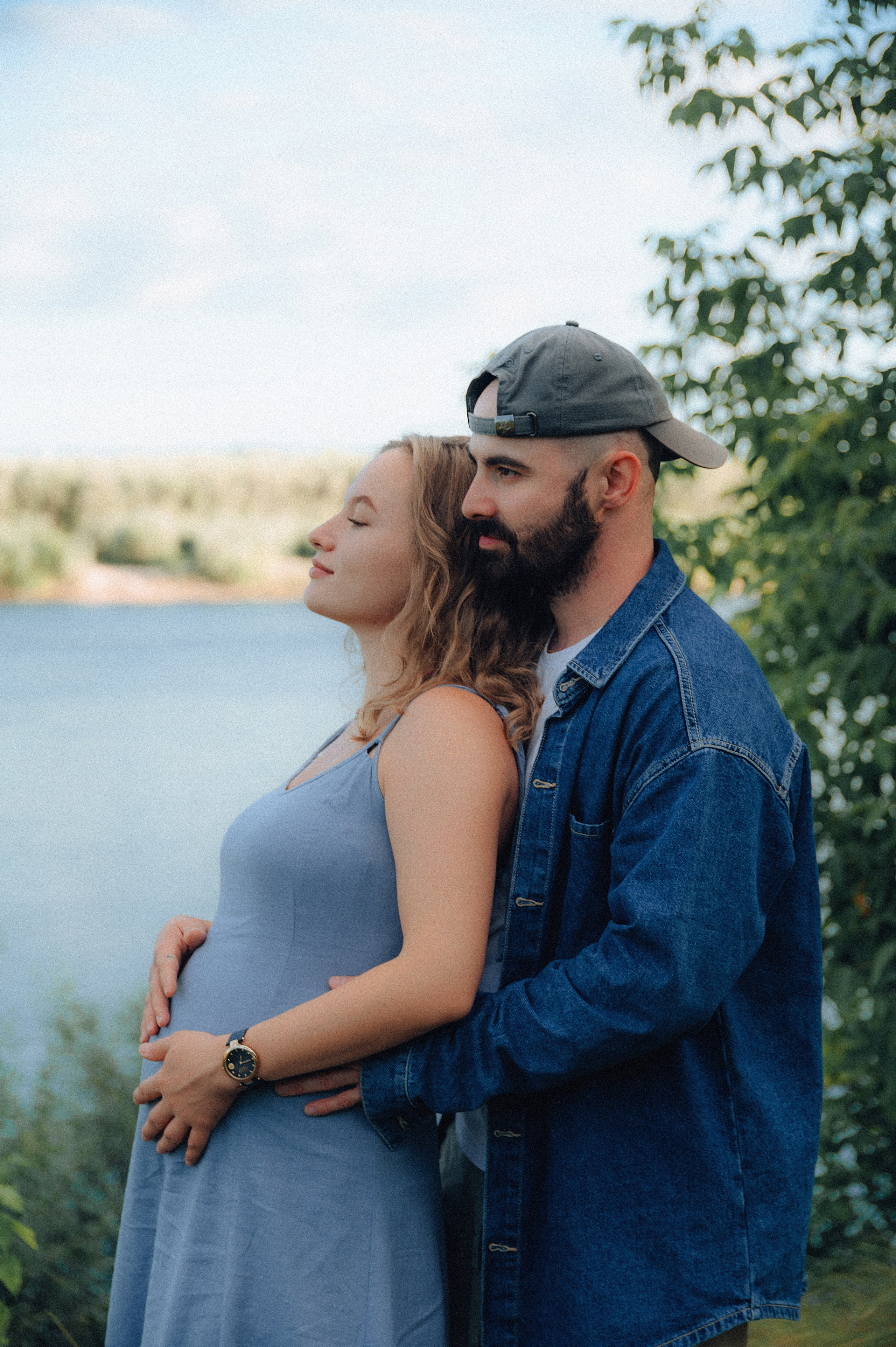 Лес.закат.Вика и Денис. Детский и семейный фотограф Катерина Мишина