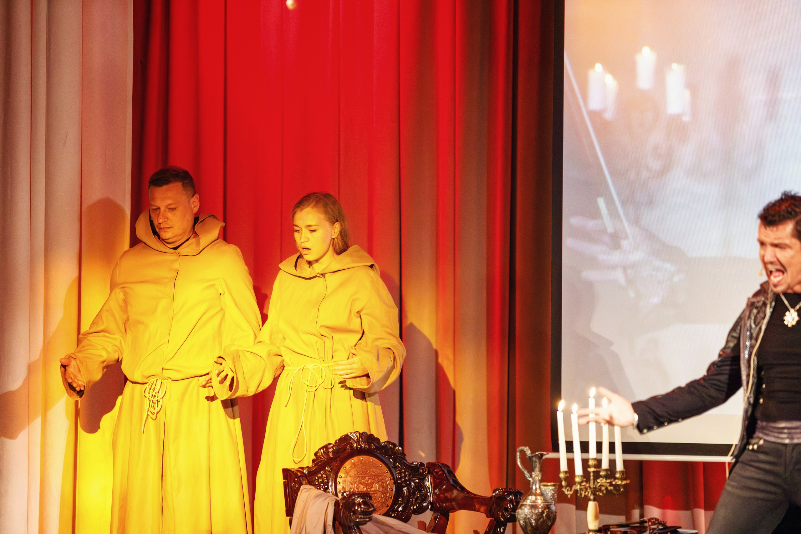 Мюзикл. Скрипка Паганини. Бэкстейдж. Фотограф портретист в Троицке и Москве Иван Парусиди