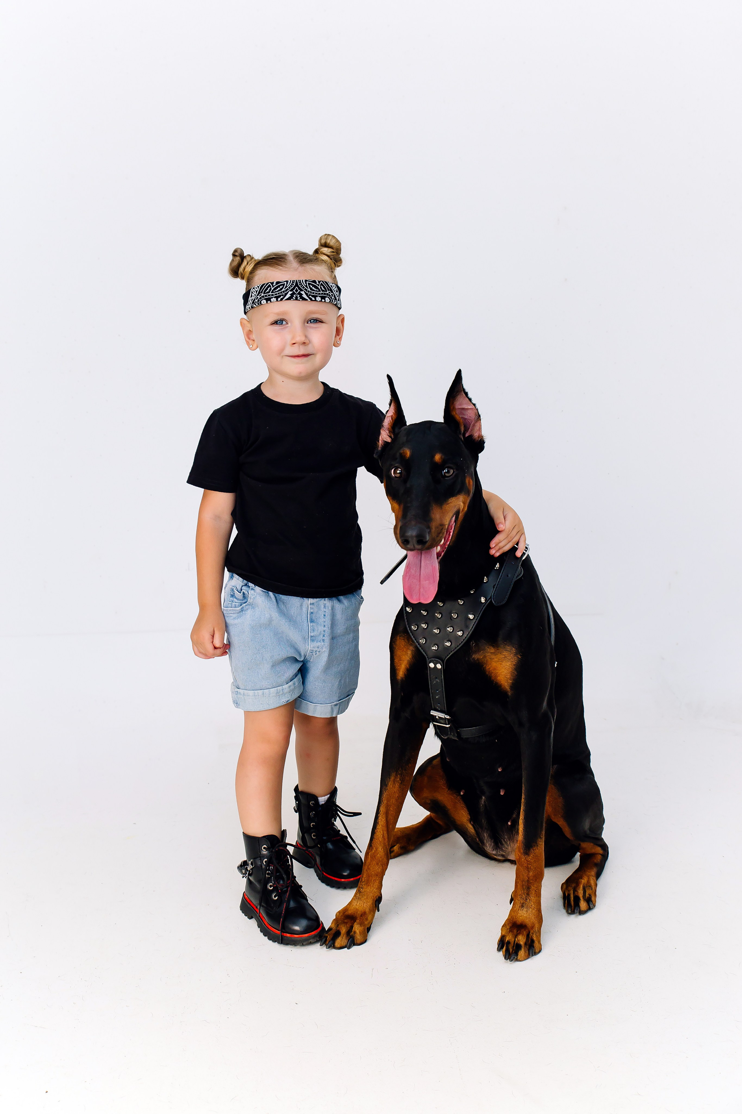 Фотопроект с доберманом. Свадебный и семейный фотограф в Краснодаре Илонна Ковалева