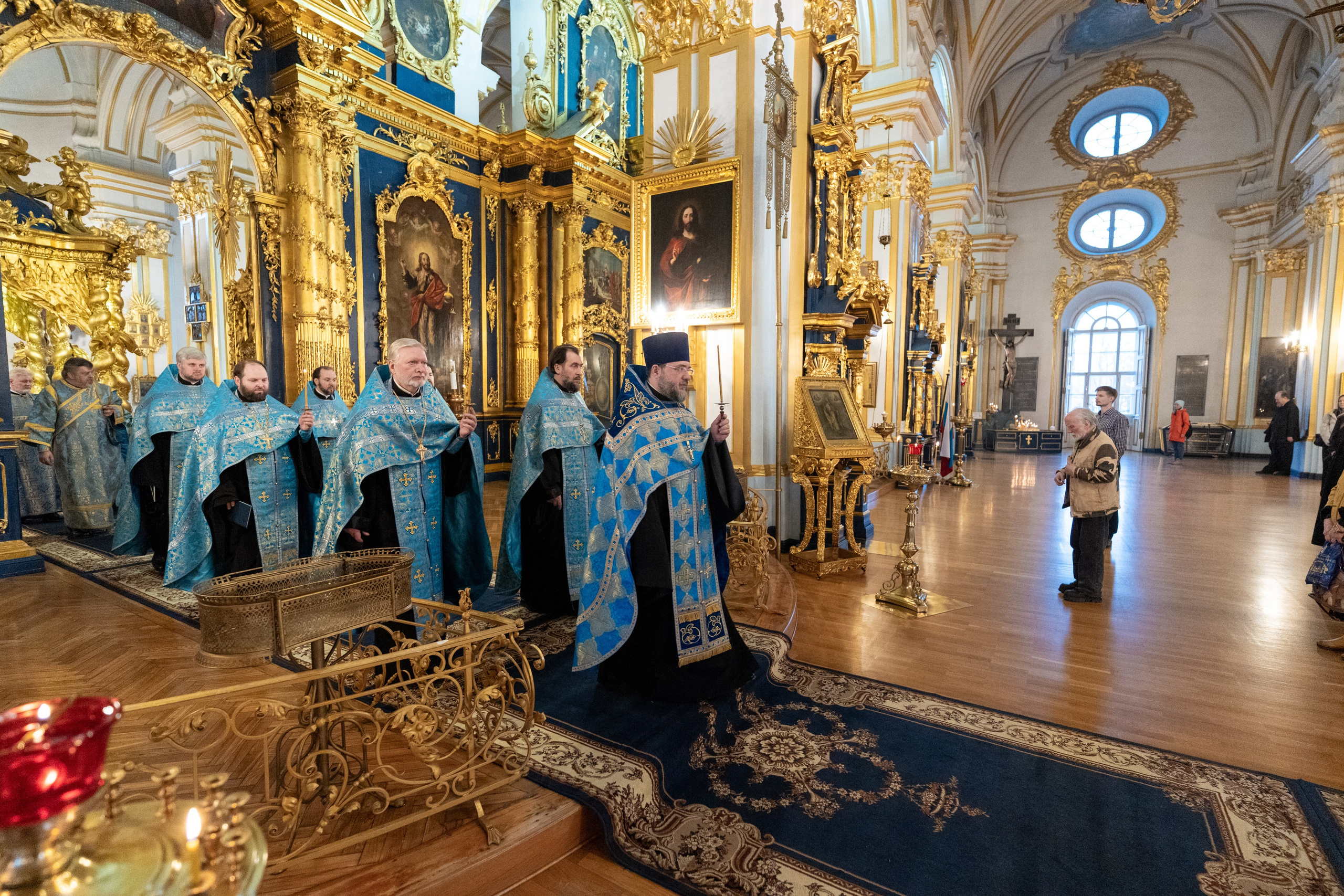 Утреня с акафистом Пресвятой Богородице. НИКОЛО-БОГОЯВЛЕНСКИЙ МОРСКОЙ СОБОР