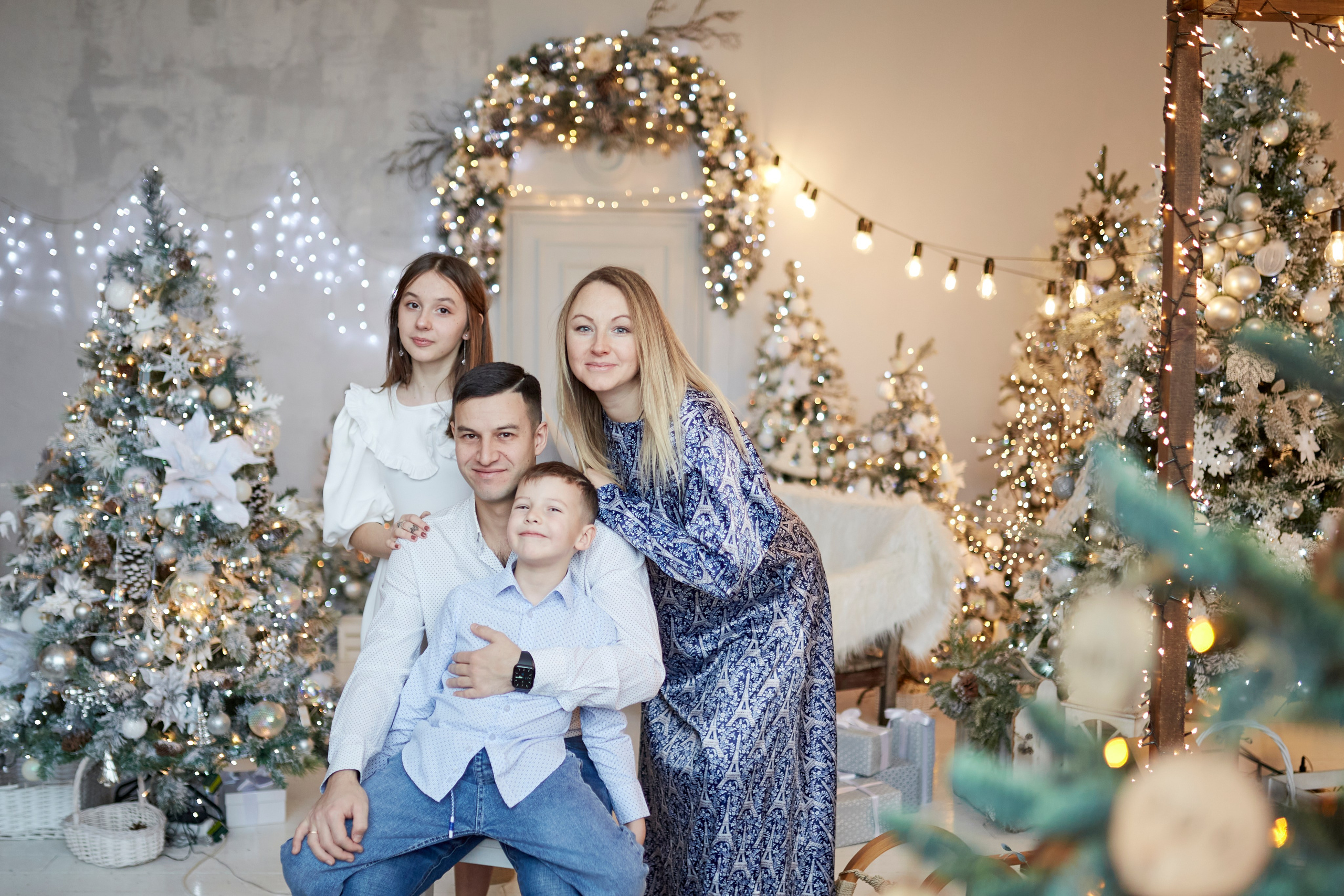 Новый год. Семейный фотограф в Москве Наталия Павлова