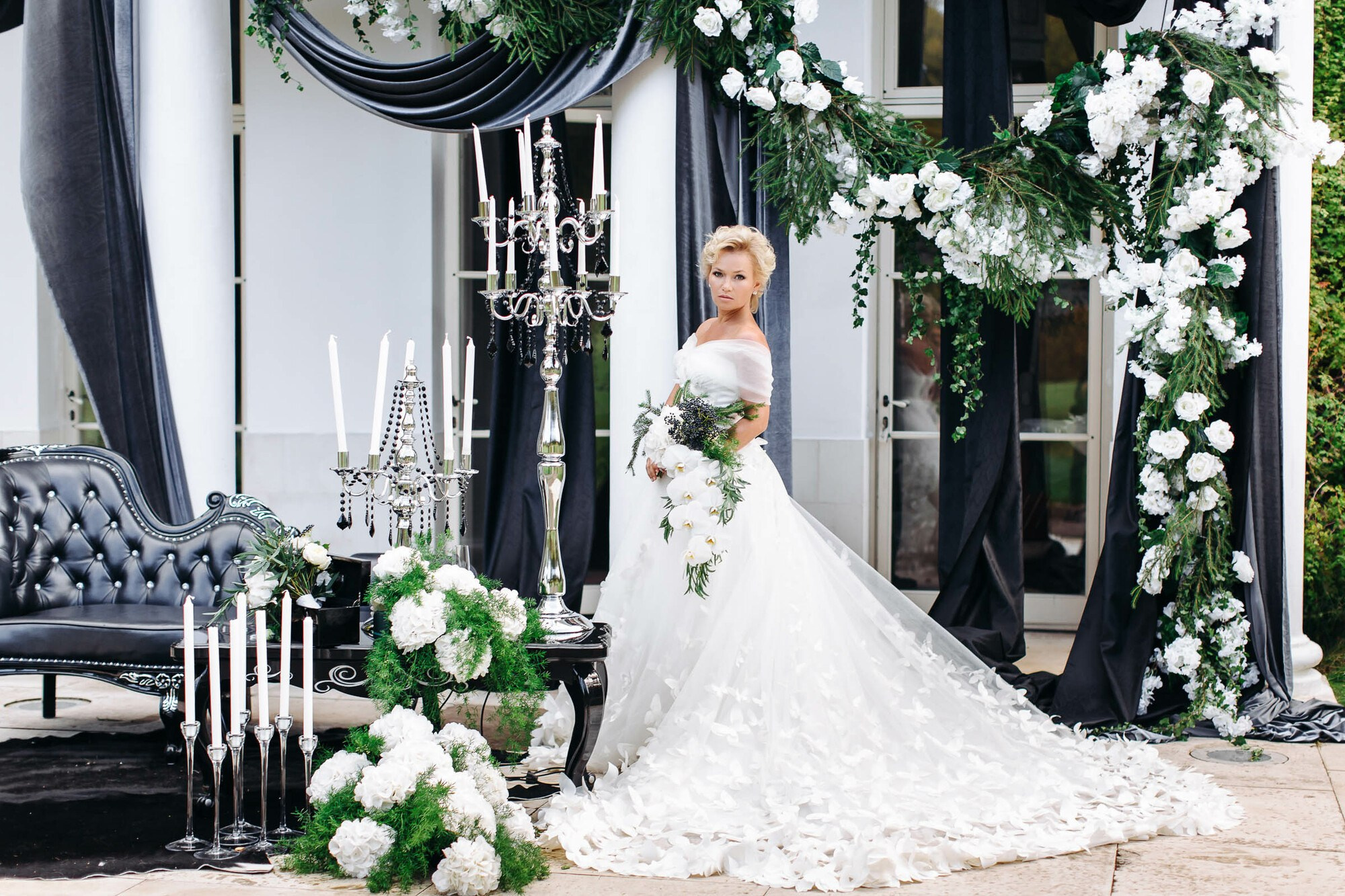 Свадьба в Москве, магический дом. Свадебный фотограф в Санкт-Петербурге и Москве Андрей Нестеров