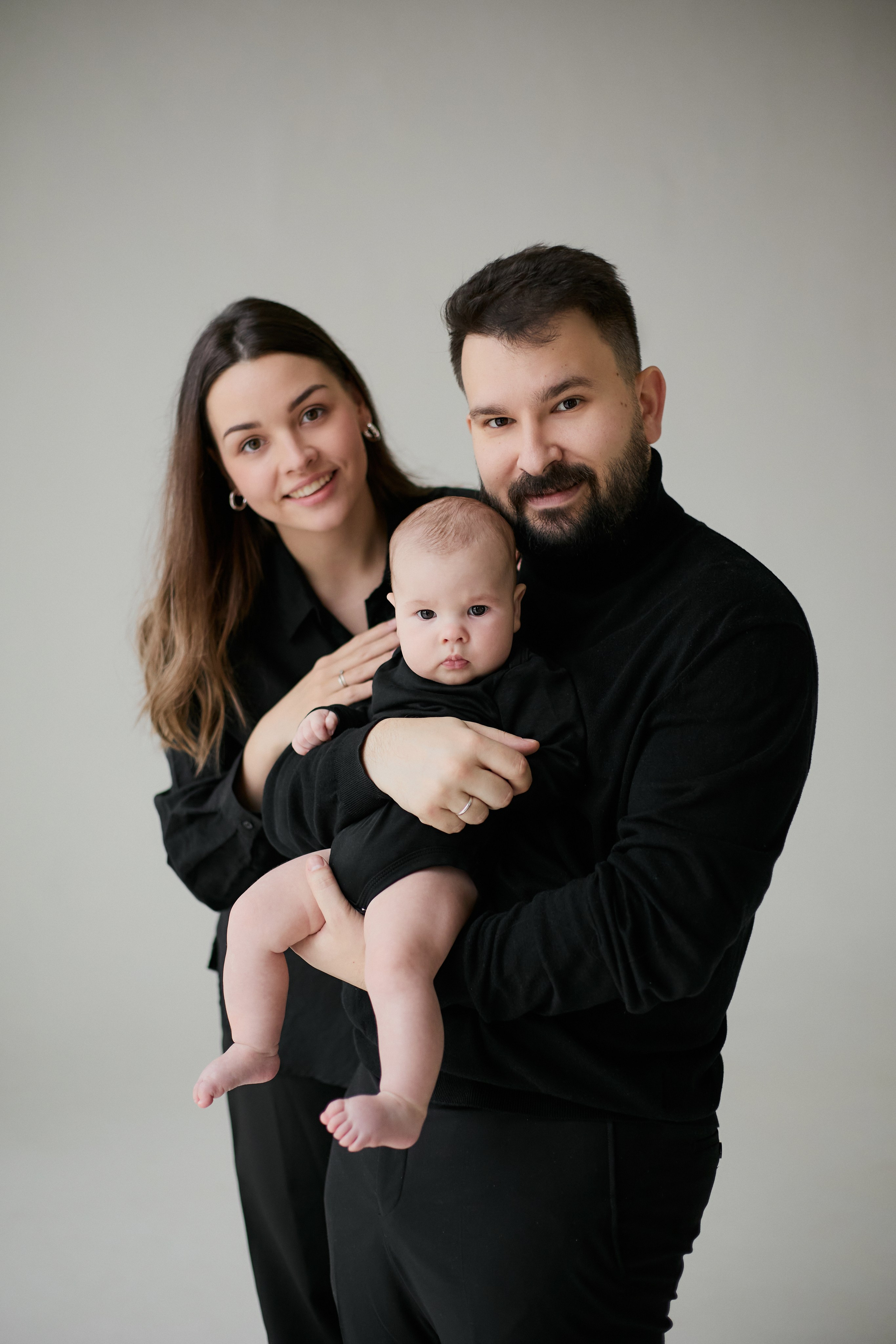 Total black family. Ксения Исакова — фотограф Кострома