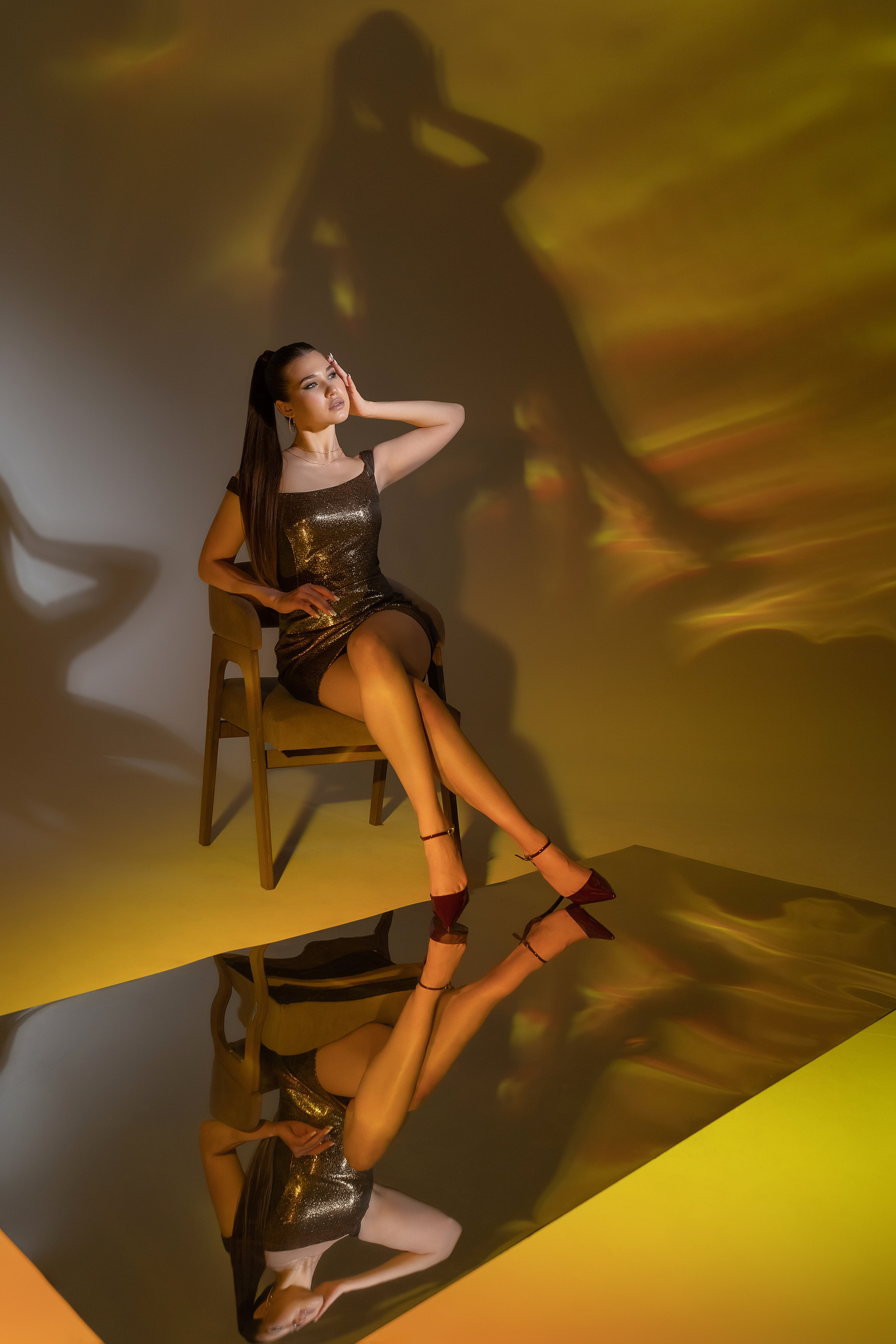 индивидуальная фотосессия женская фотосъемка студийная фотосессия минимализм фотостудия Армавир циклорама