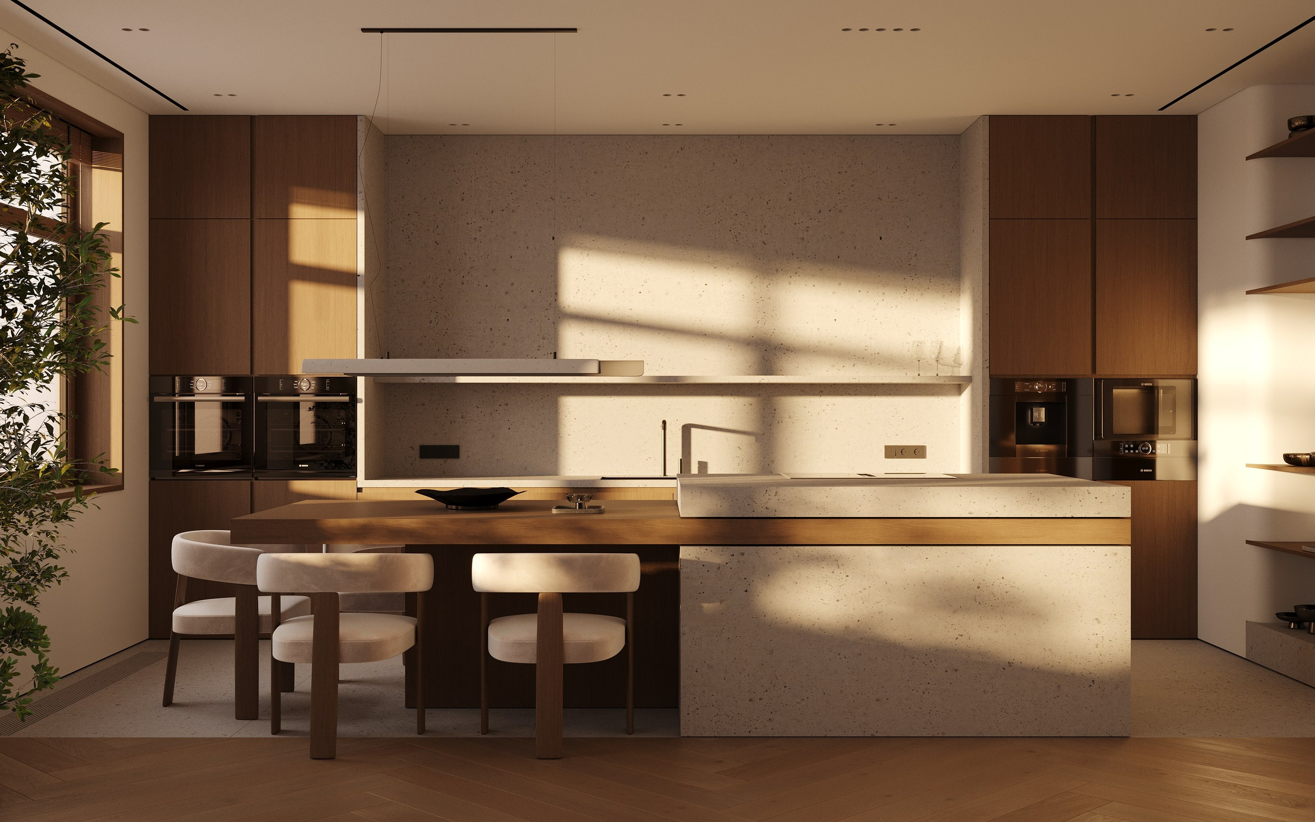 Living room. 3D визуализация интерьеров — Ирина