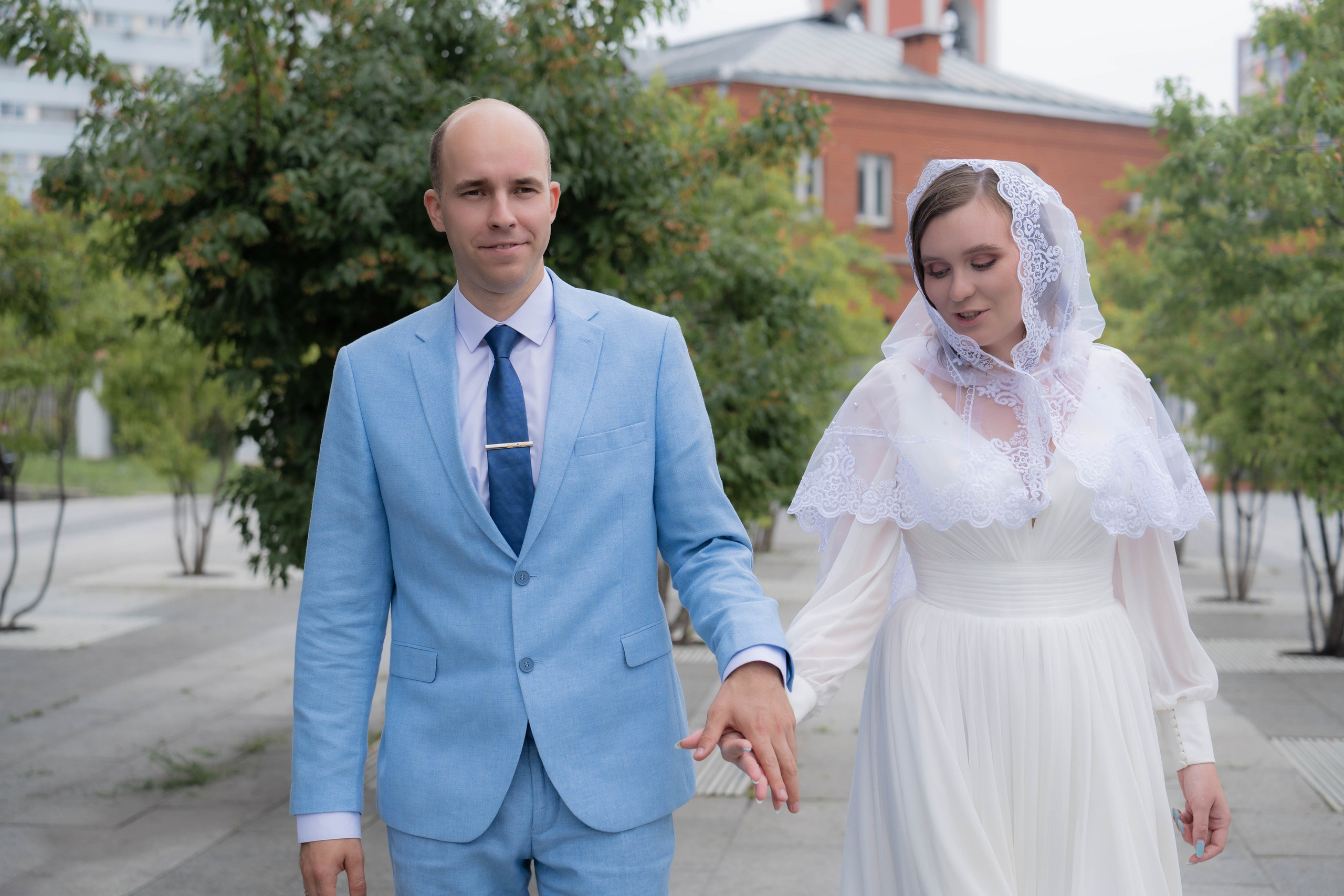 Прогулка Сергей и Полина. Фотограф в Москве