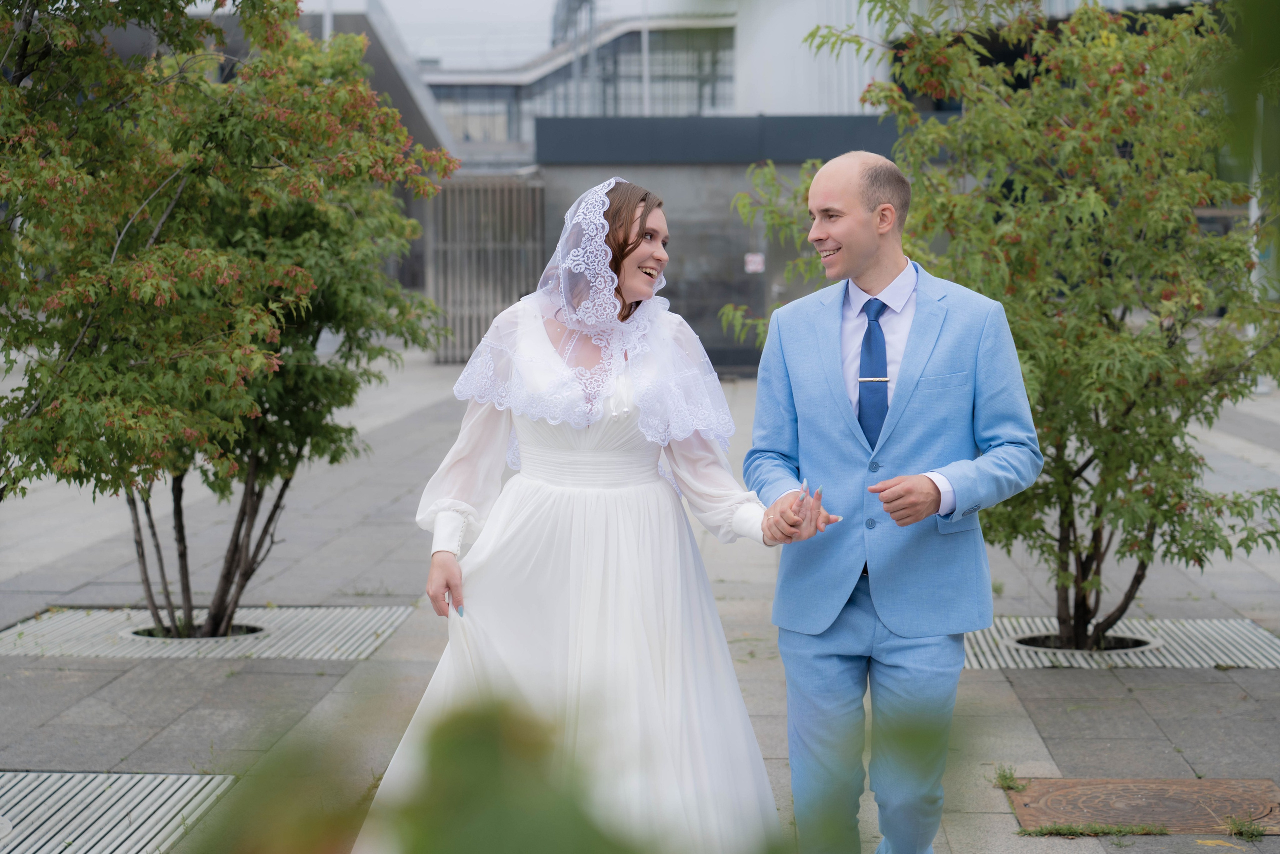 Прогулка Сергей и Полина. Фотограф в Москве