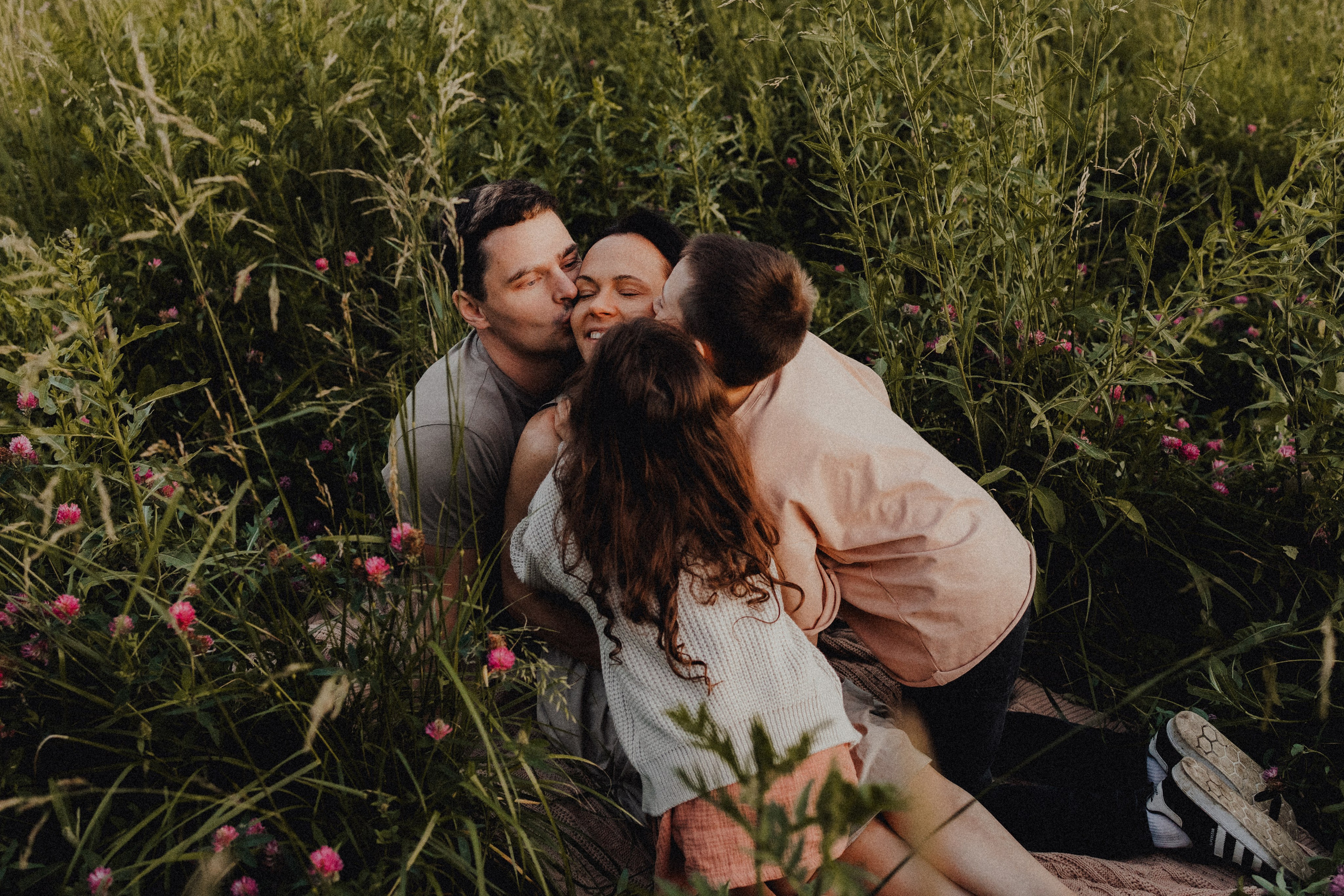 Илья, Катя, Ваня и Соня. Семейный фотограф Москва