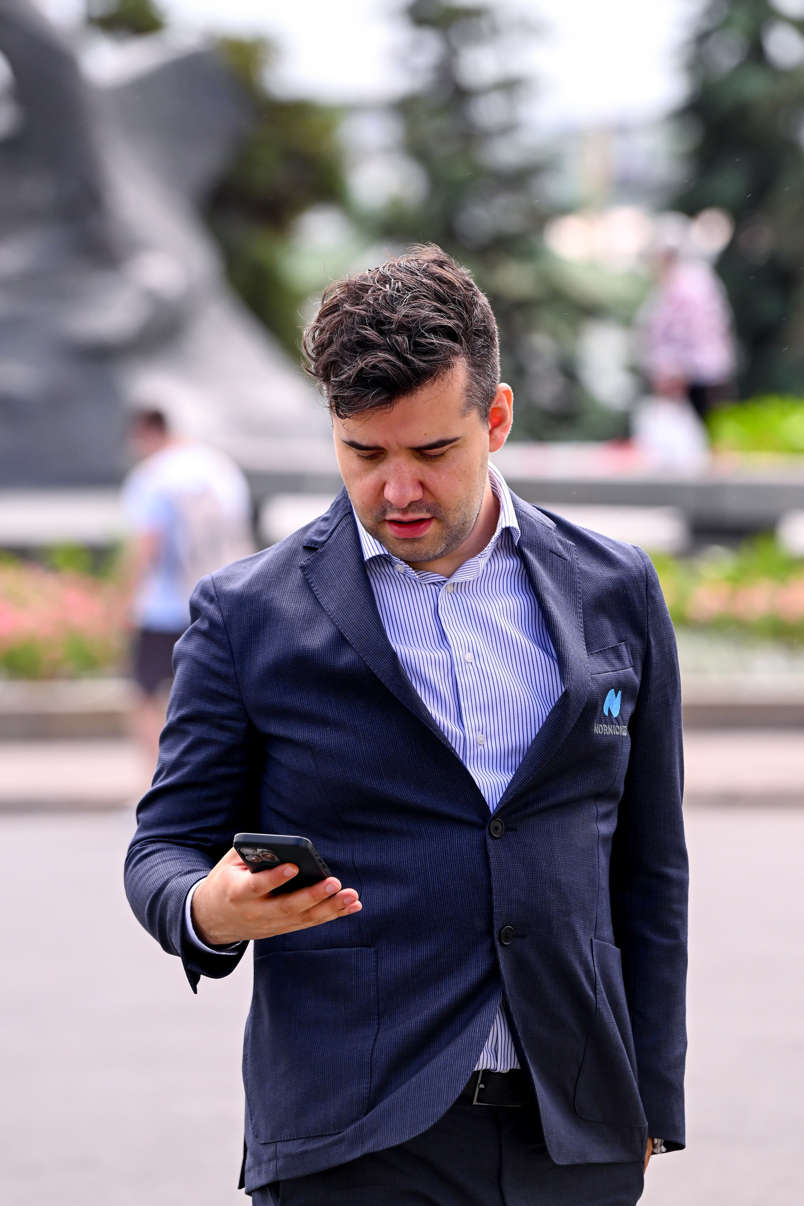 Ян Непомнящий, пресс-подход. Спортивный и репортажный фотограф в Казани Вячеслав Сатонин