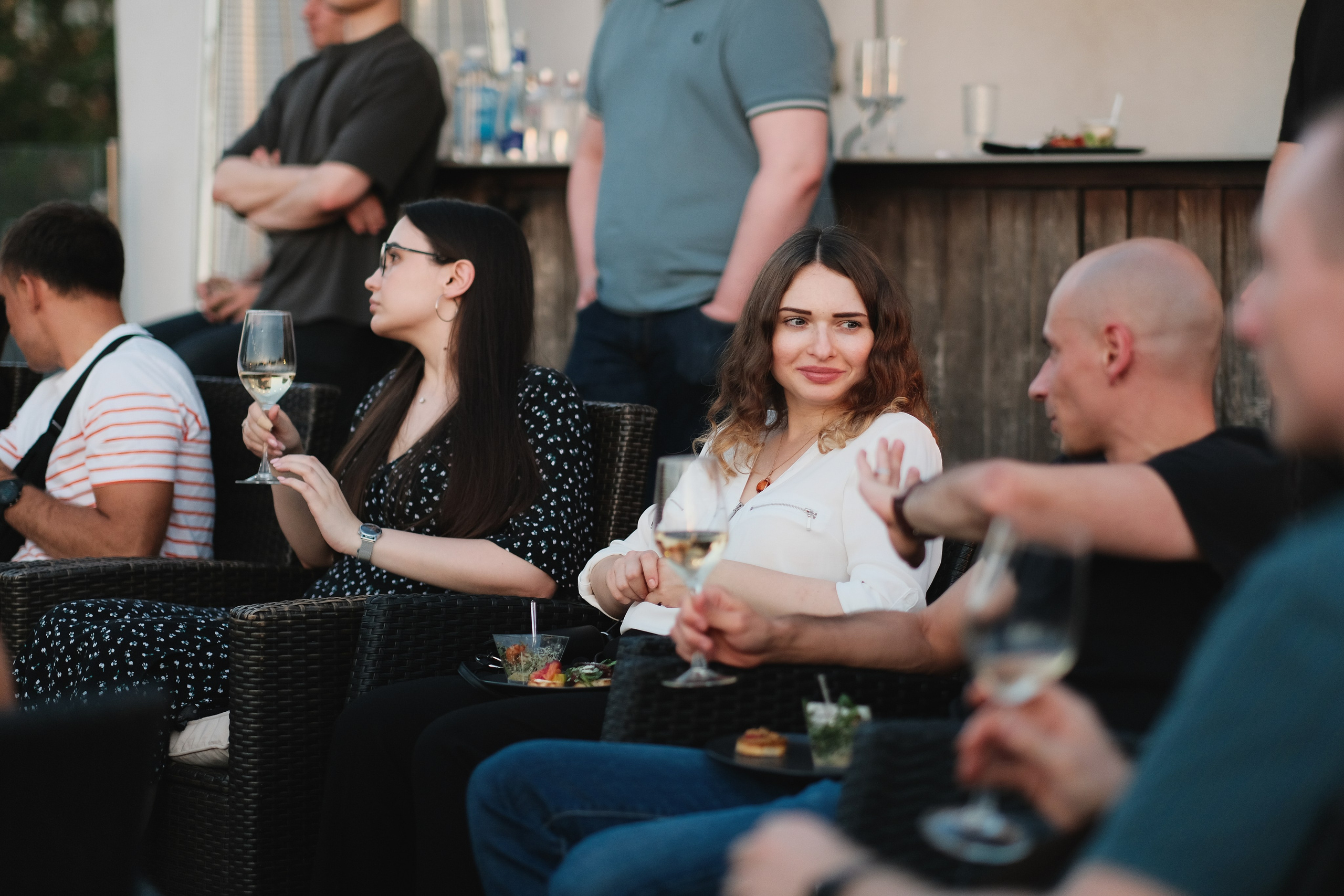 Вечеринка на крыше в Москве. Фотограф Михаил Ерохин | Москва