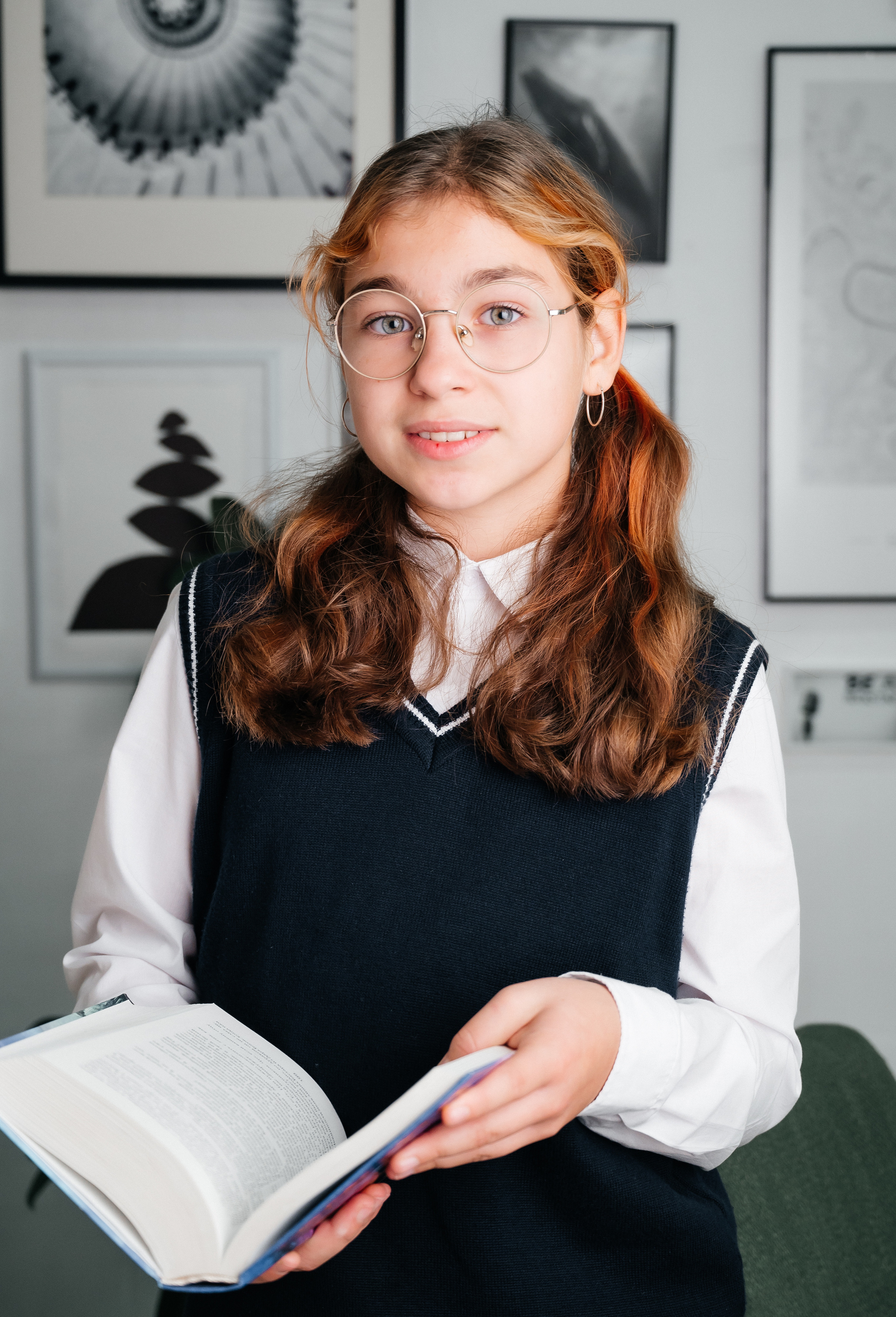 Весёлая школьная фотосессия