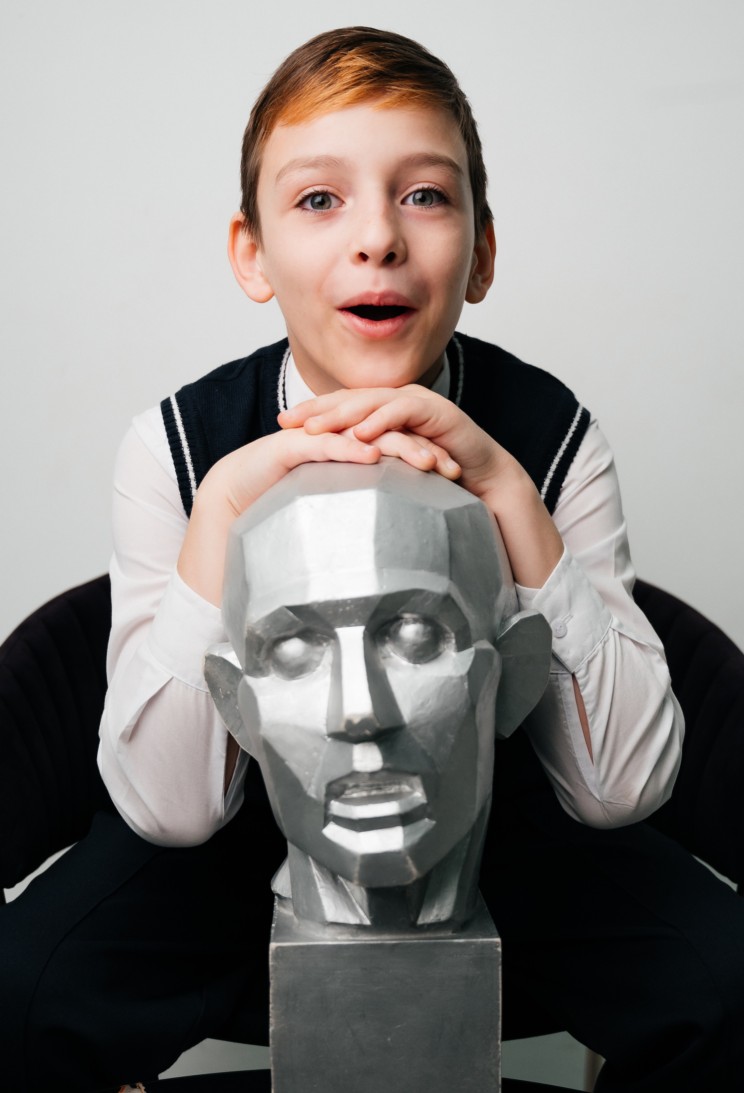 Весёлая школьная фотосессия