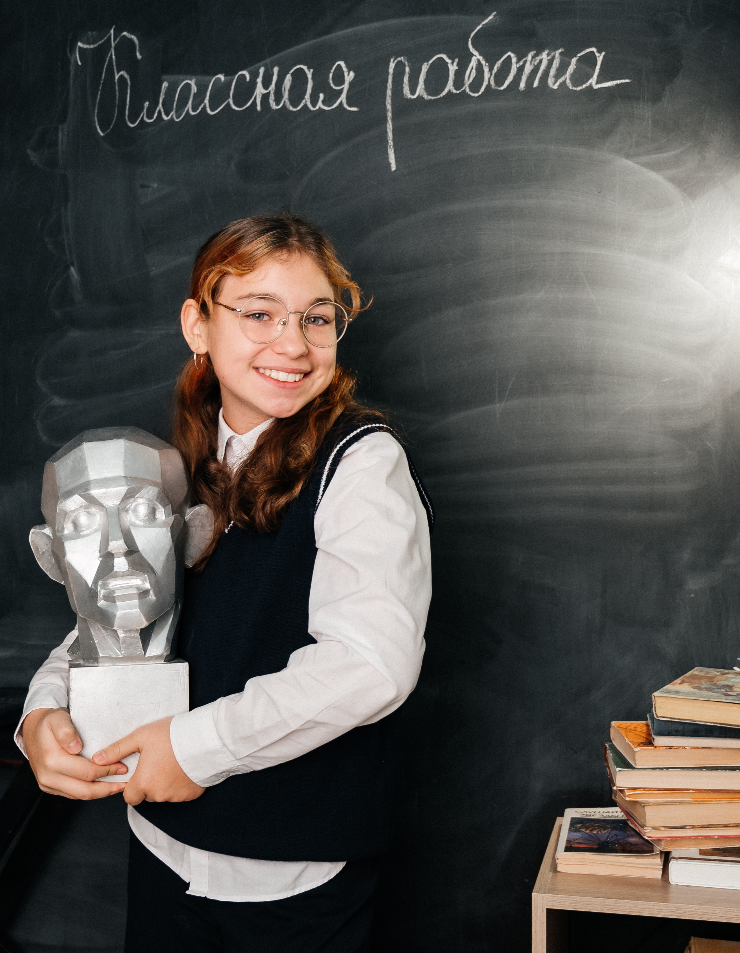 Весёлая школьная фотосессия