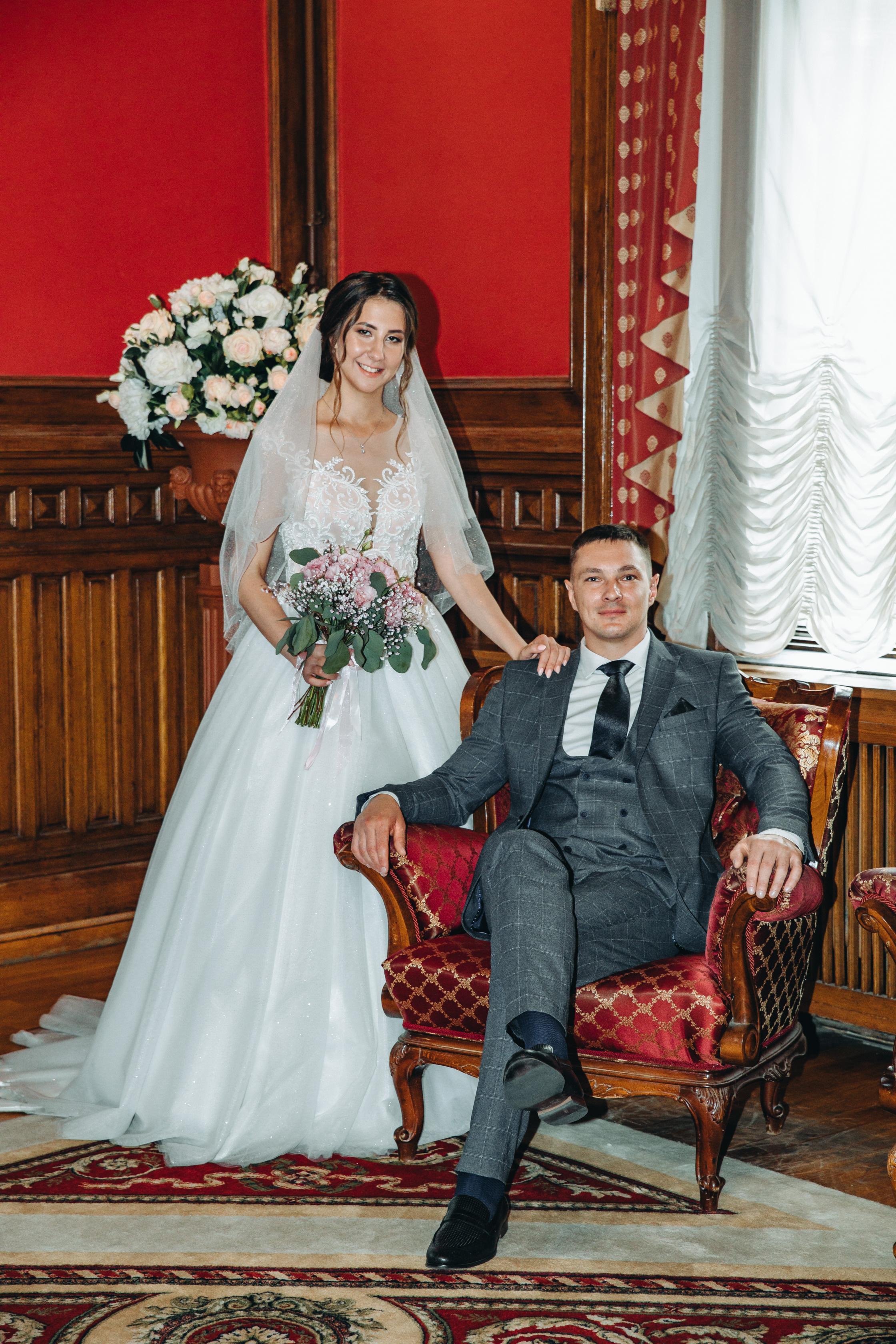 Свадебная фотосъёмка. Евгений и Алина. 10.08.2021. Свадебный фотограф и видеограф — Сергей и Дарья