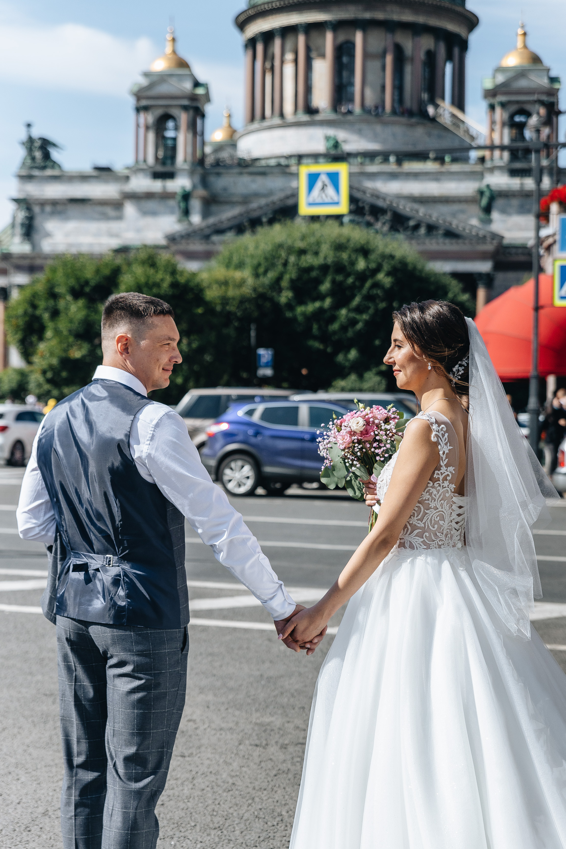 Свадебная фотосъёмка. Евгений и Алина. 10.08.2021. Свадебный фотограф и видеограф — Сергей и Дарья