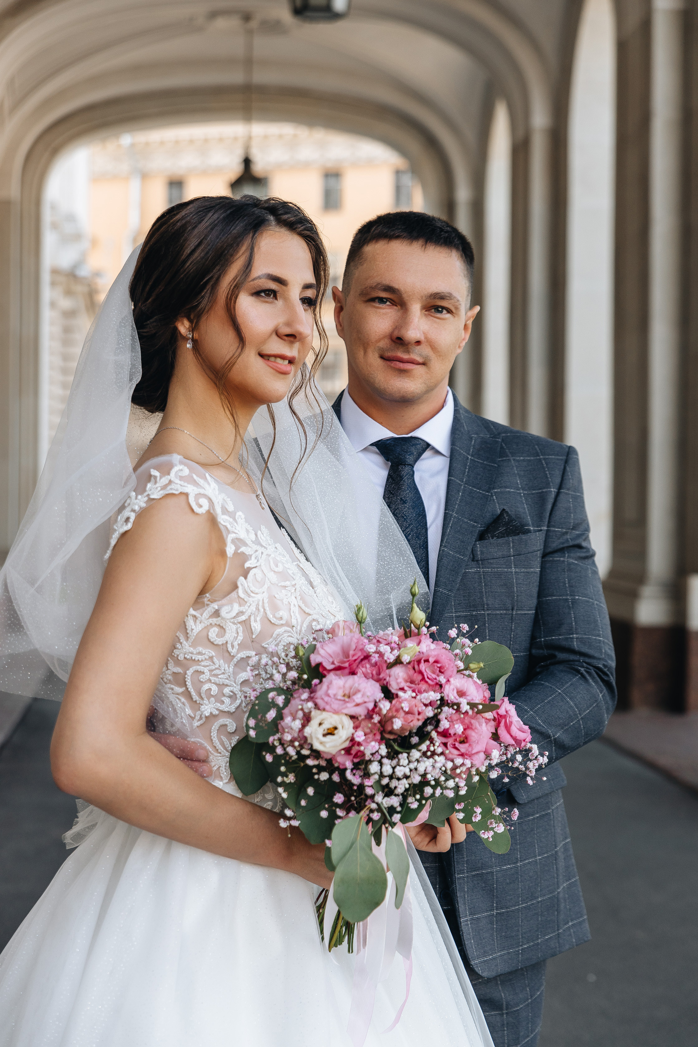 Свадебная фотосъёмка. Евгений и Алина. 10.08.2021. Свадебный фотограф и видеограф — Сергей и Дарья