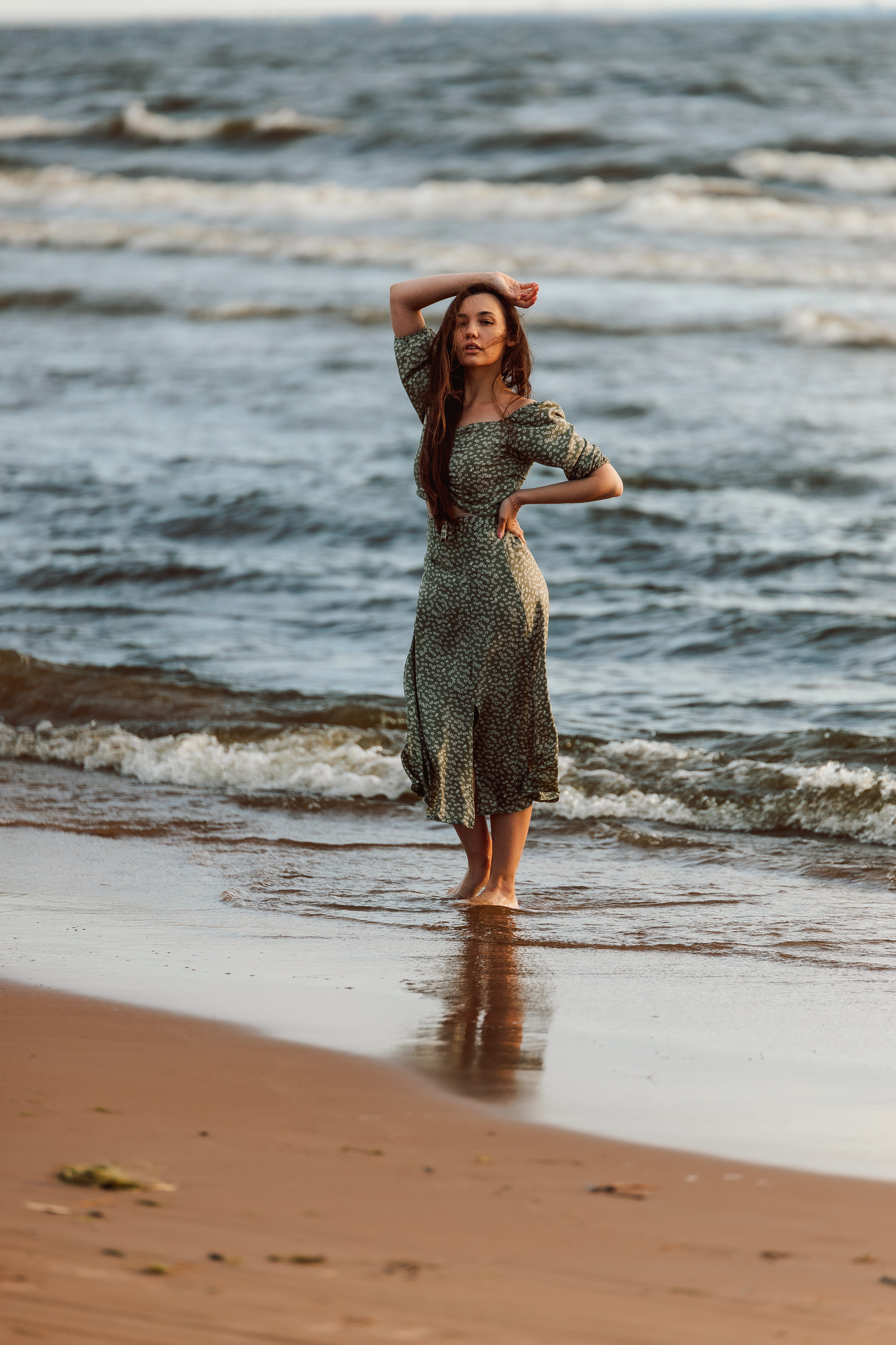 Персональная фотосессия на Финском заливе. Свадебный фотограф и видеограф — Сергей и Дарья