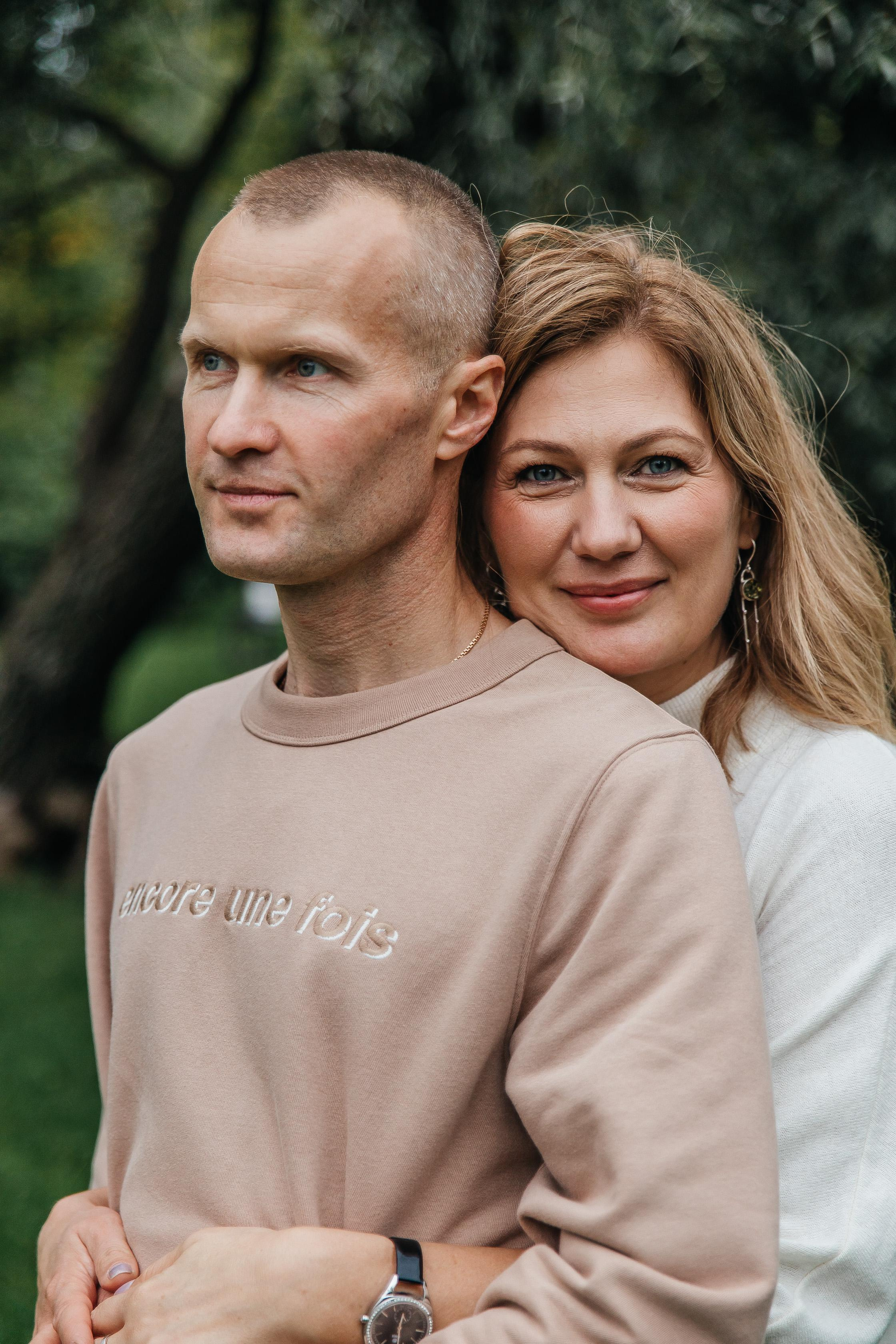 Семейная фотосессия в Парке Победы. Свадебный фотограф и видеограф — Сергей и Дарья