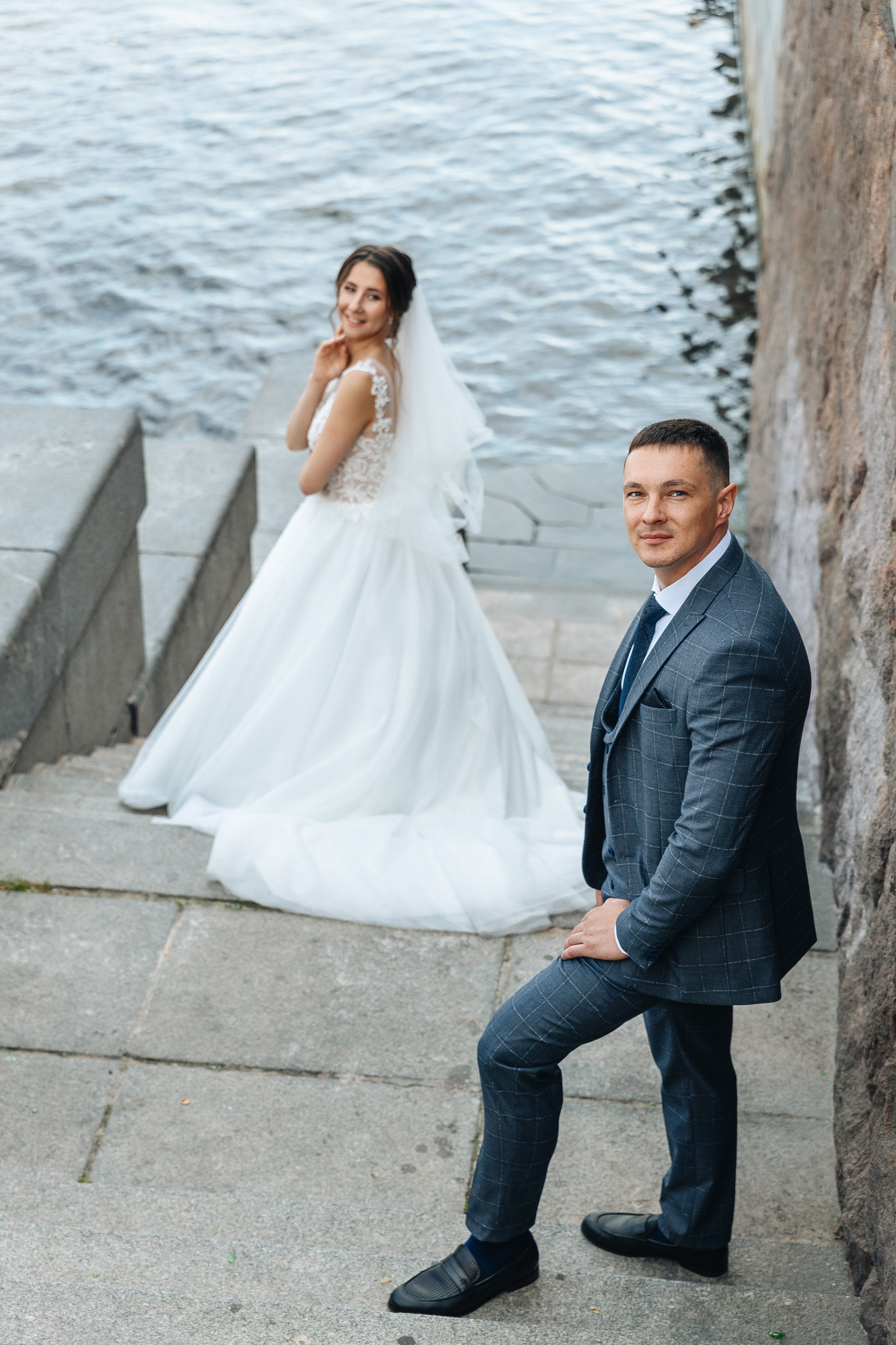 Свадебная фотосъёмка. Евгений и Алина. 10.08.2021. Свадебный фотограф и видеограф — Сергей и Дарья