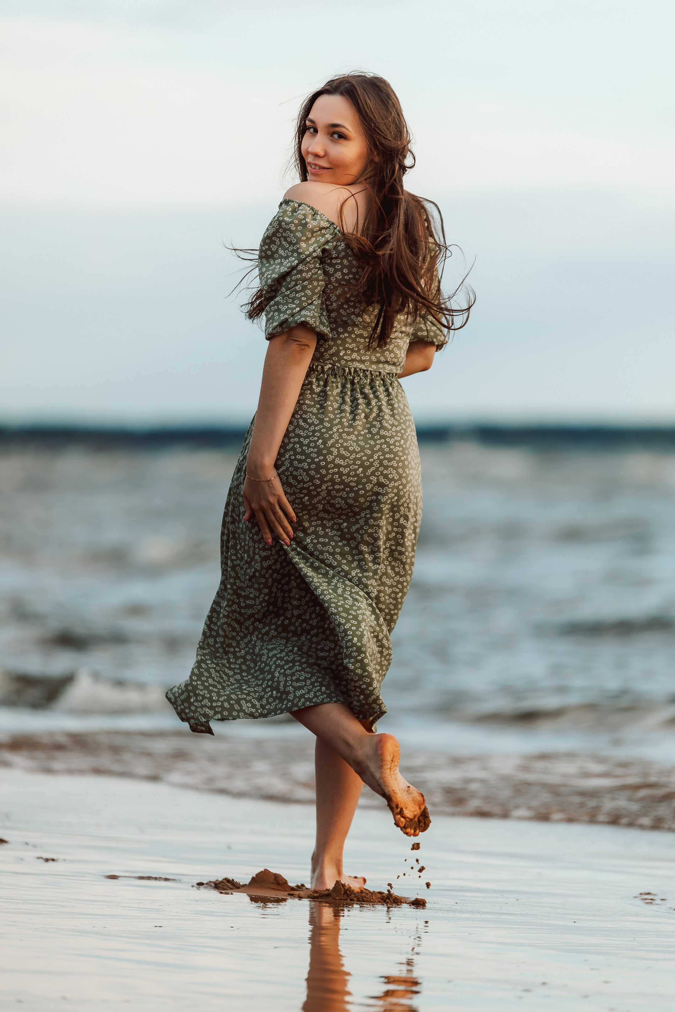 Персональная фотосессия на Финском заливе. Свадебный фотограф и видеограф — Сергей и Дарья