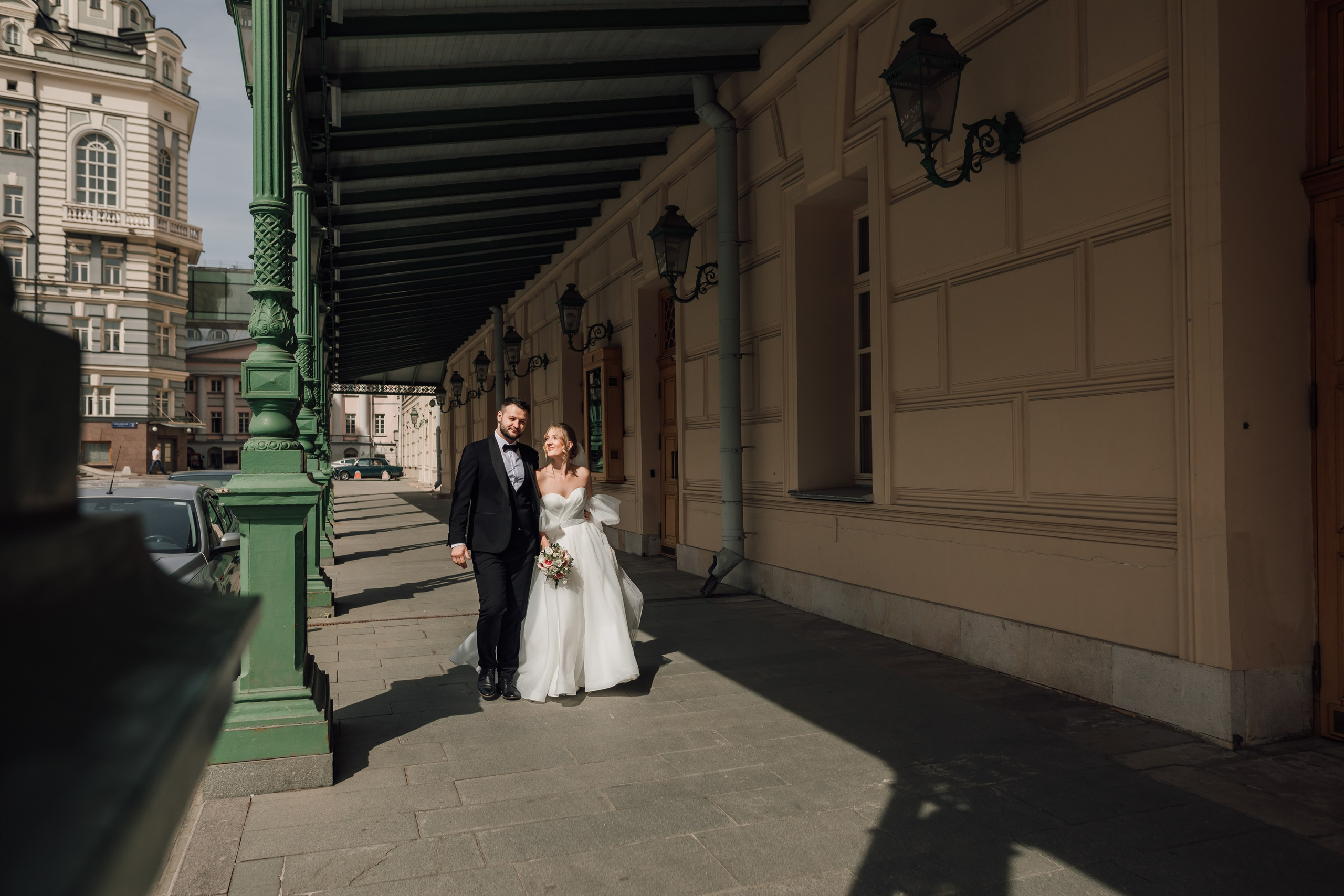 Катя и Салим, особняк Спиридонова. Свадебный и семейный фотограф в Москве Евгения Лисина