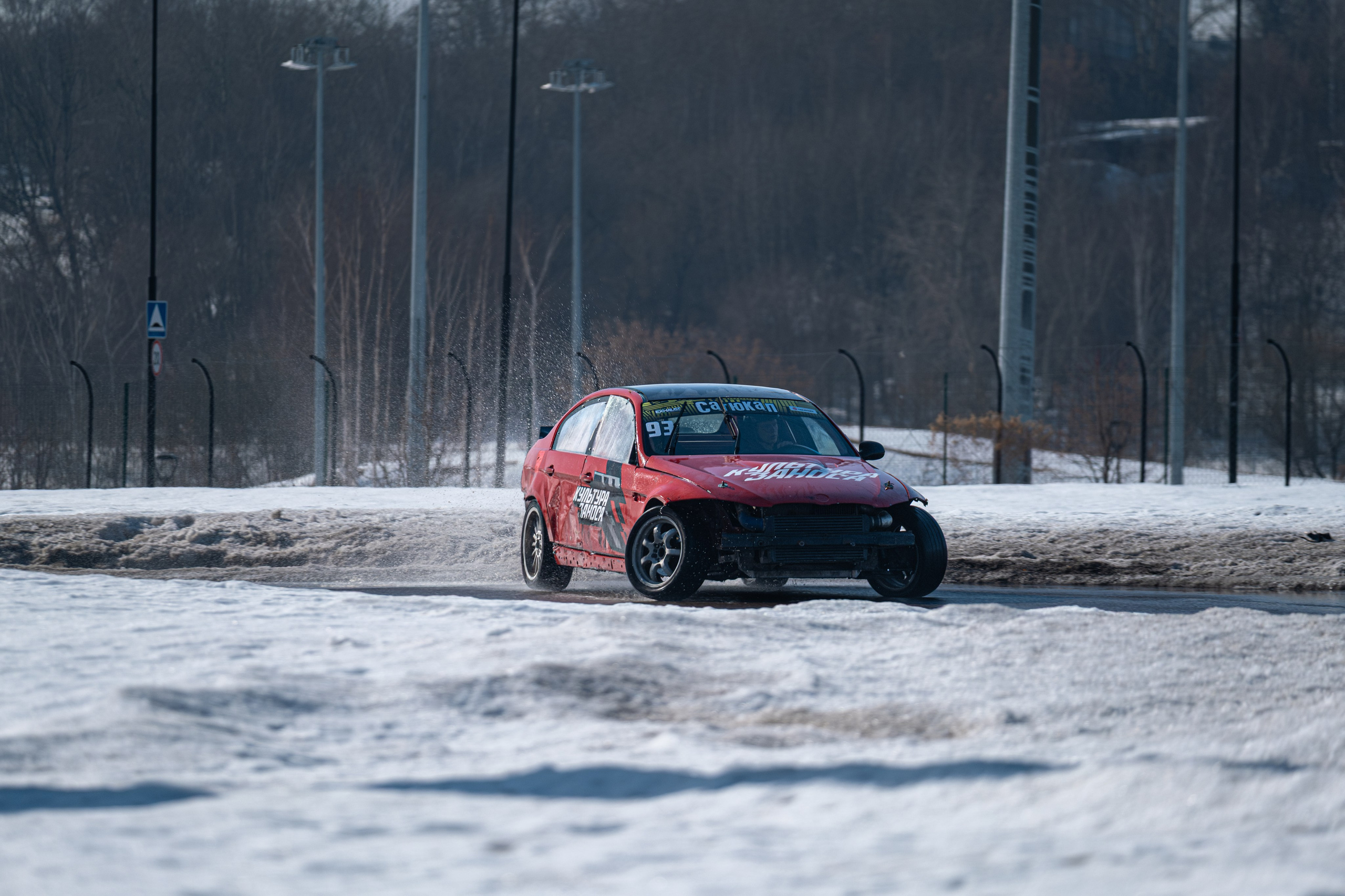 Спортивная автомобильная съемка. Malenkyia