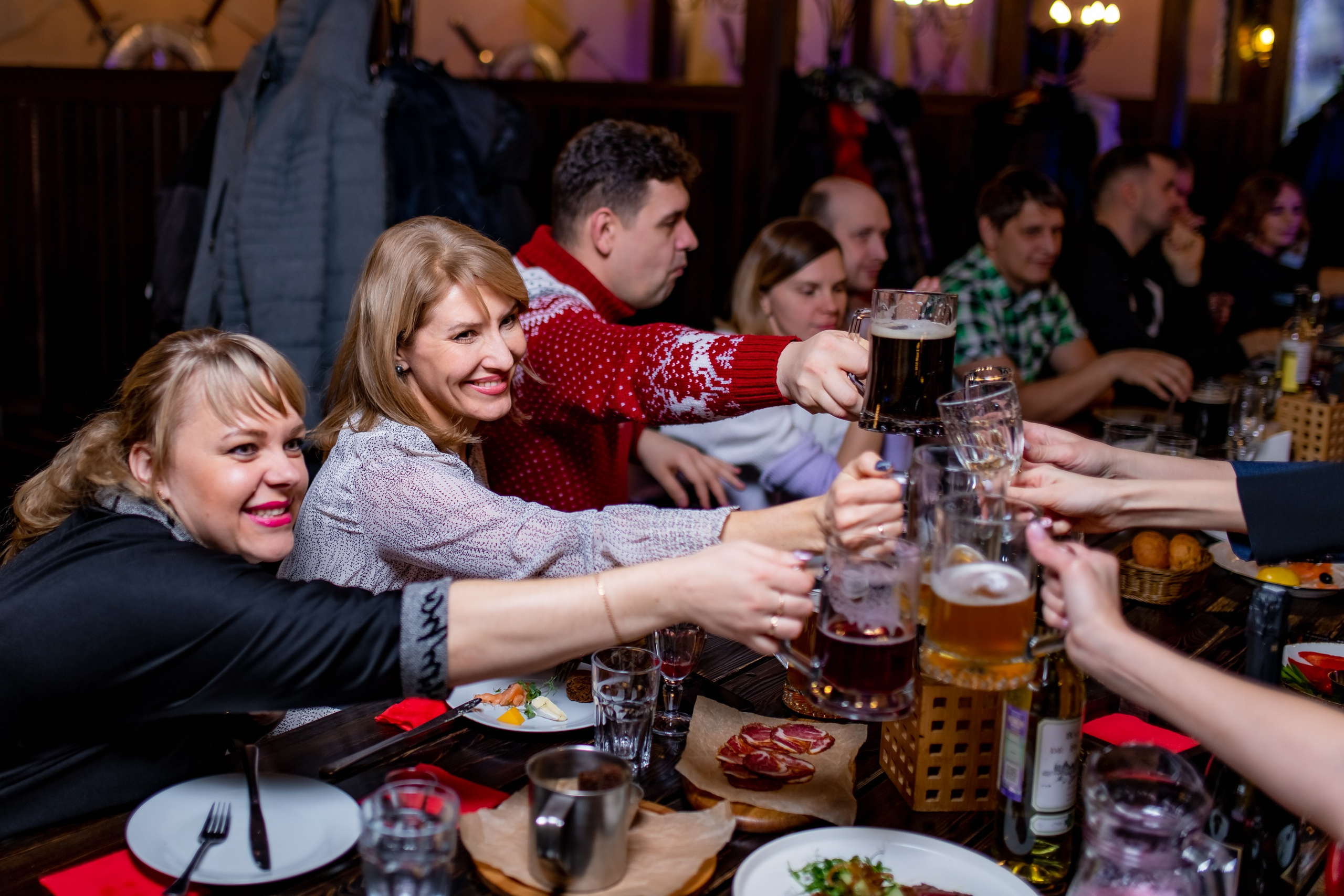 Новогодний корпоратив в пивоварне Яна Гримуса. ProfotoNK