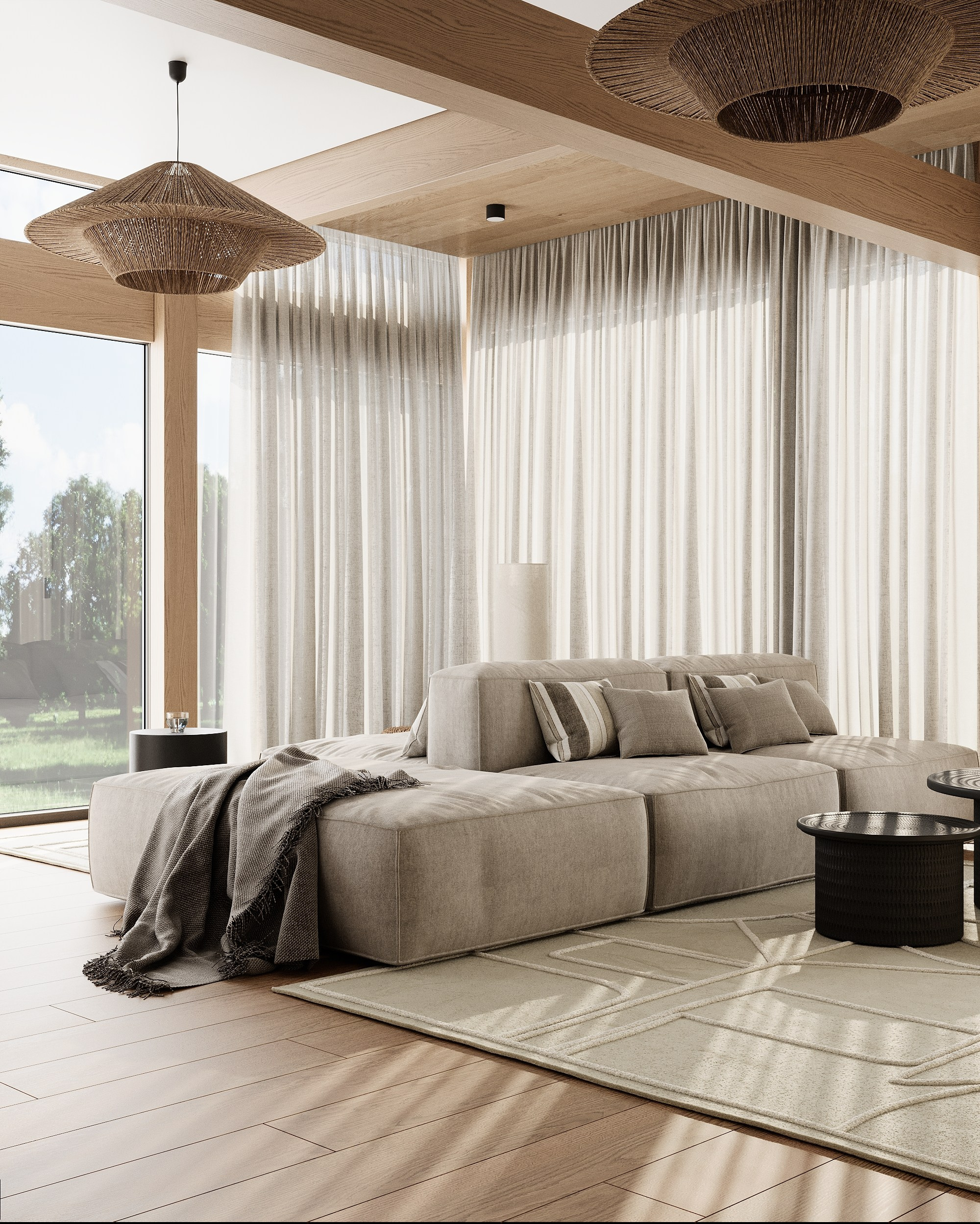 Дом на берегу моря. Студия 3D визуализации