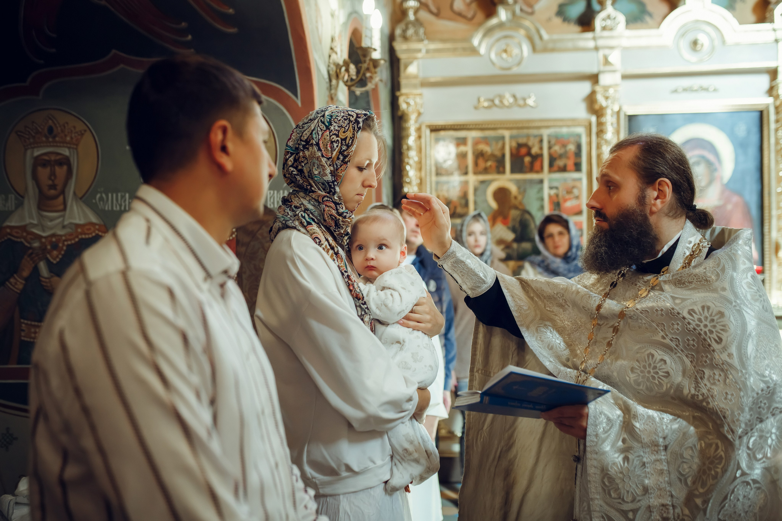 Крещение Эрика. Фотограф на Крещение, семейный фотограф в Москве