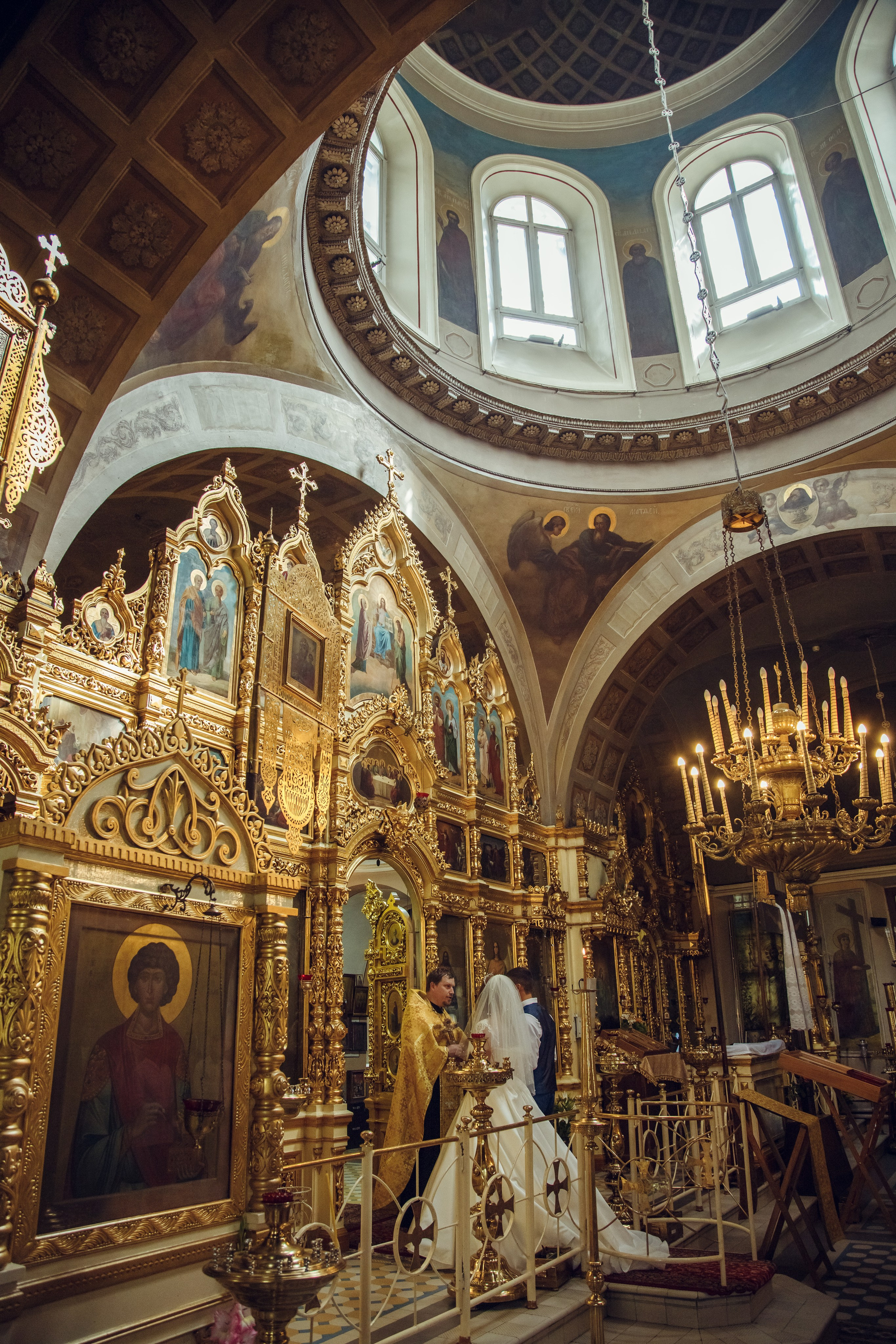 Венчание Яны и Артема. Фотограф на Крещение, семейный фотограф в Москве