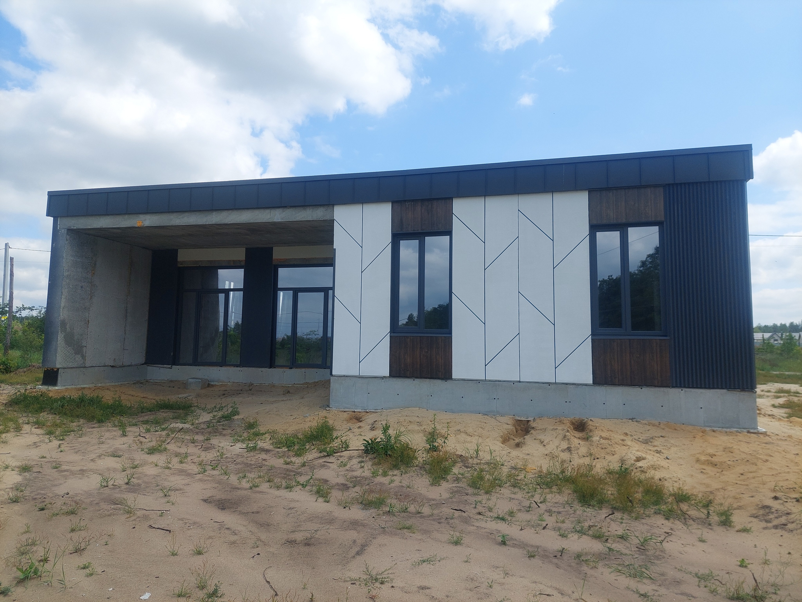 Быстровозводимые дома: Домокомплект БыстроДом 155: Воронежская область. БыстроДом — капитальный дом за 7 дней!