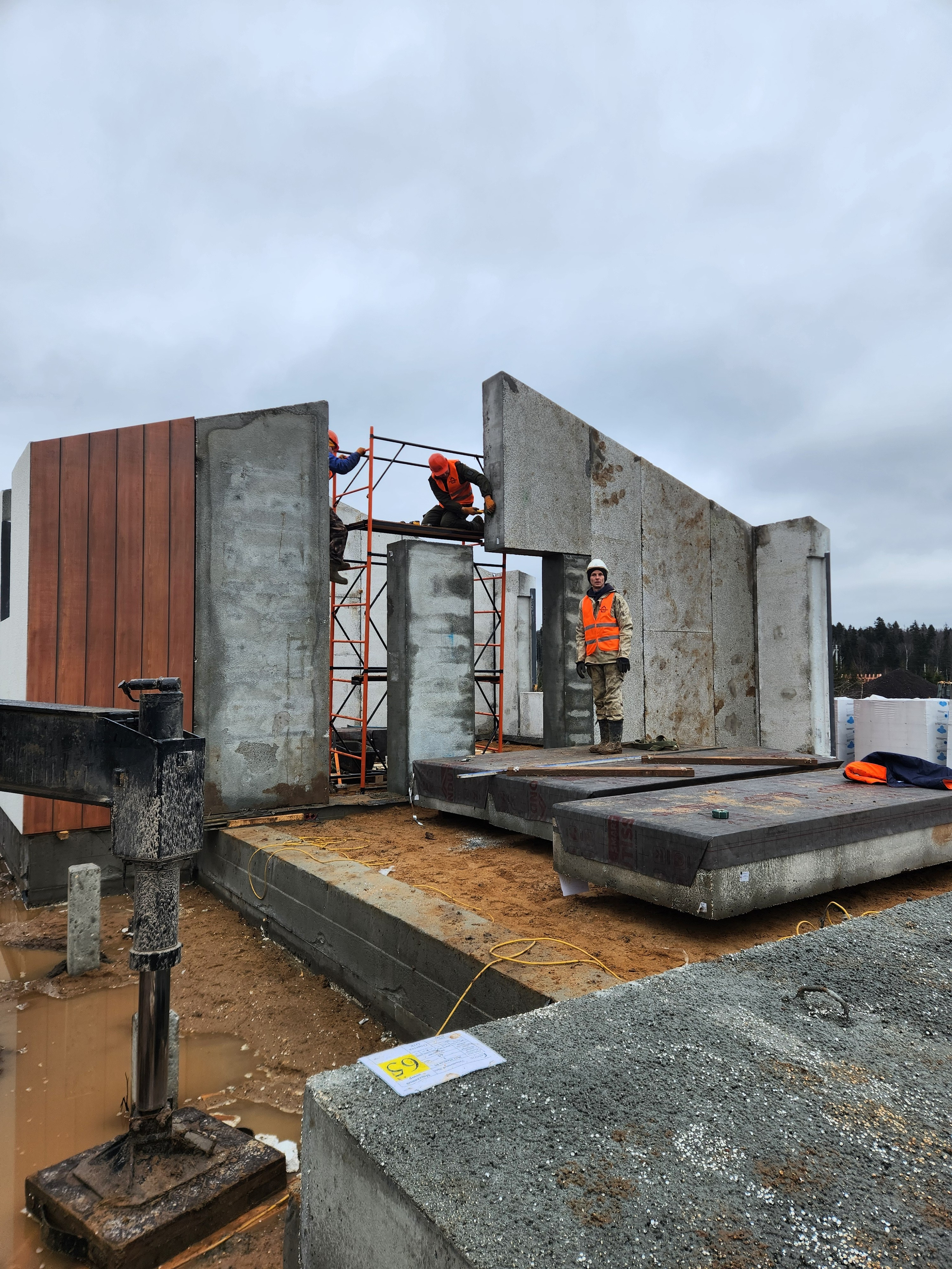 Микеле 80, Московская Обрасть, МО Истра, д. Матвейково, КП Рижский парк. БыстроДом — капитальный дом за 7 дней!