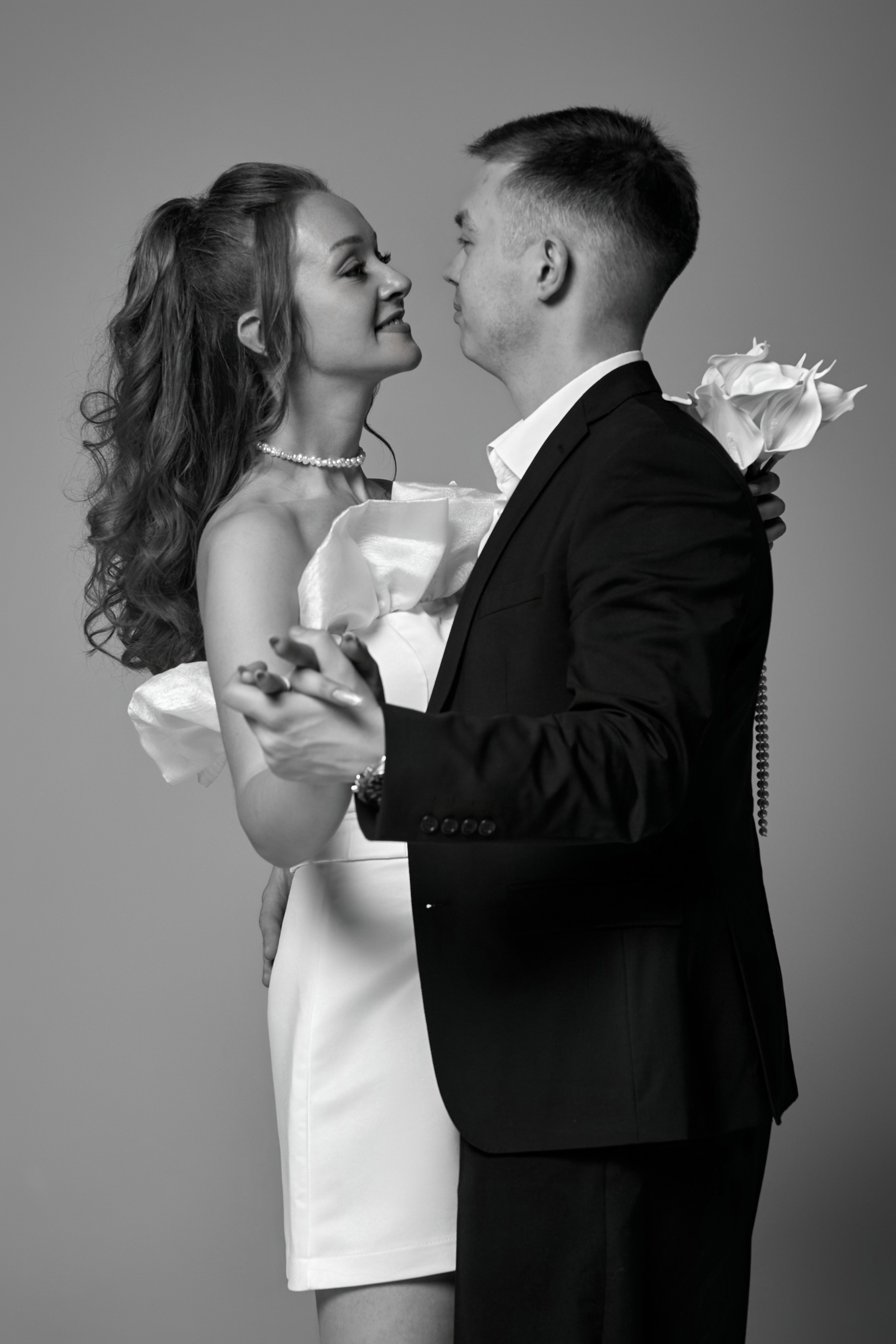 Свадебная фотосессия в гостинице и в студии