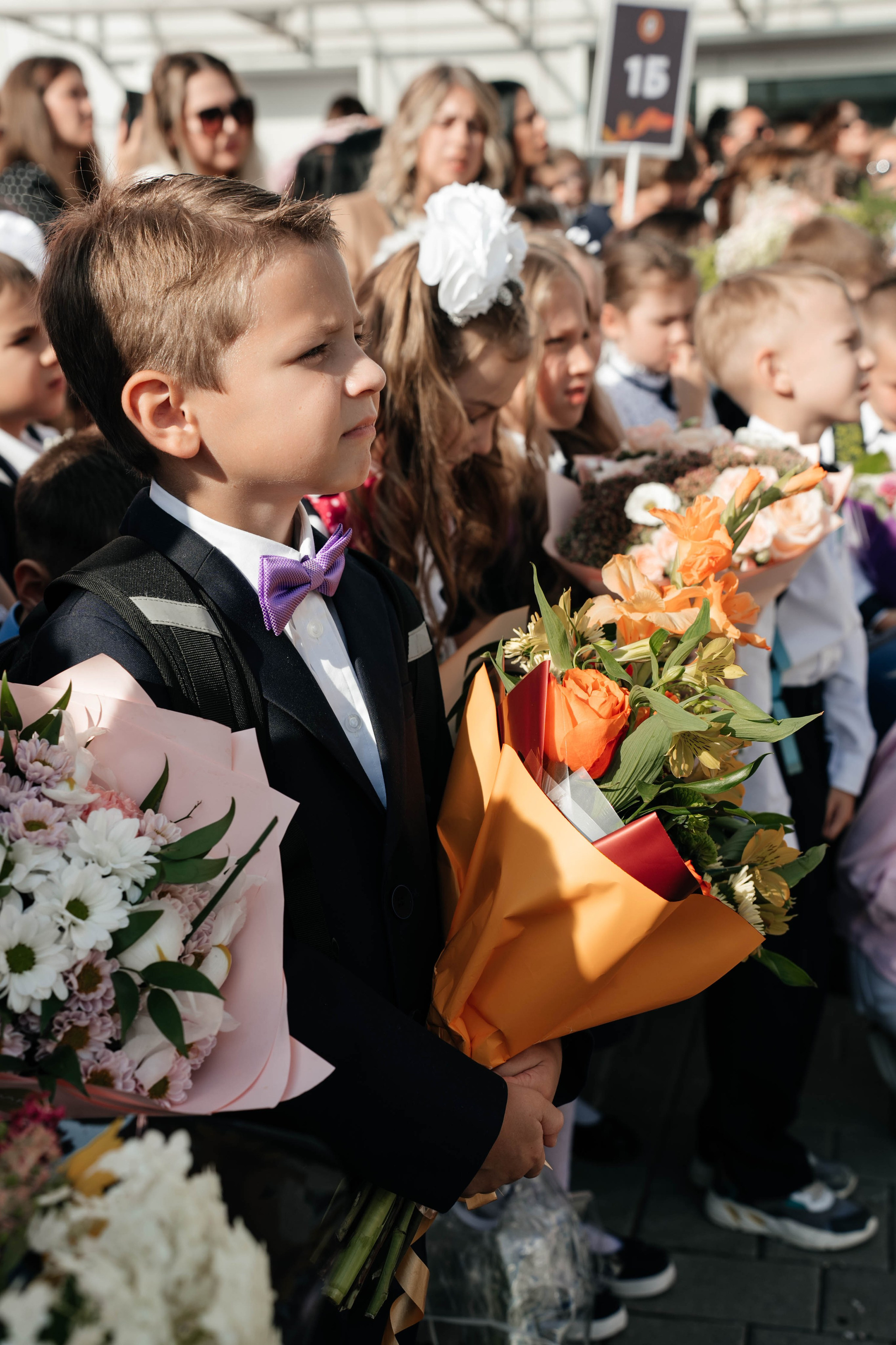 1 сентября, 1-й класс. Свадебный фотограф Москва Александра Аверкова