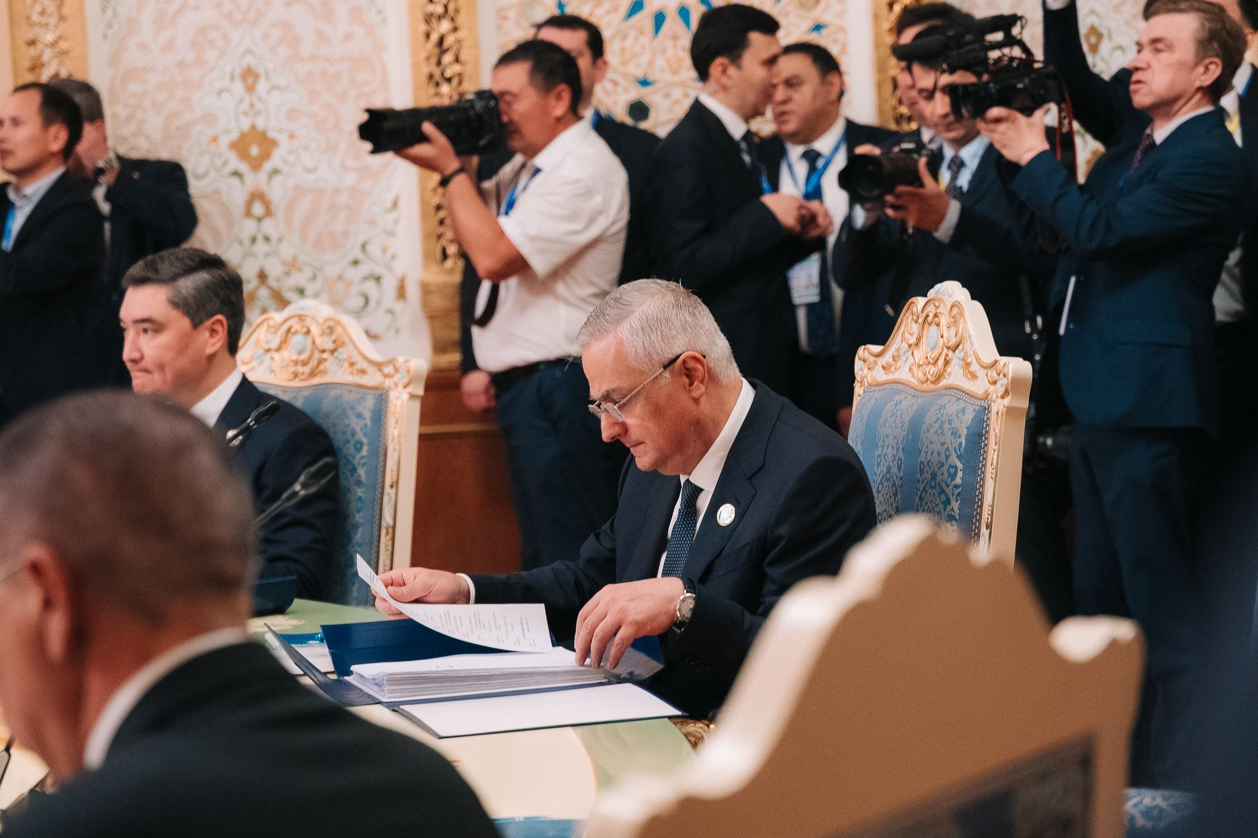 Заседание Совета Глав Правительств СНГ. Портретный и Репортажный Фотограф Москва