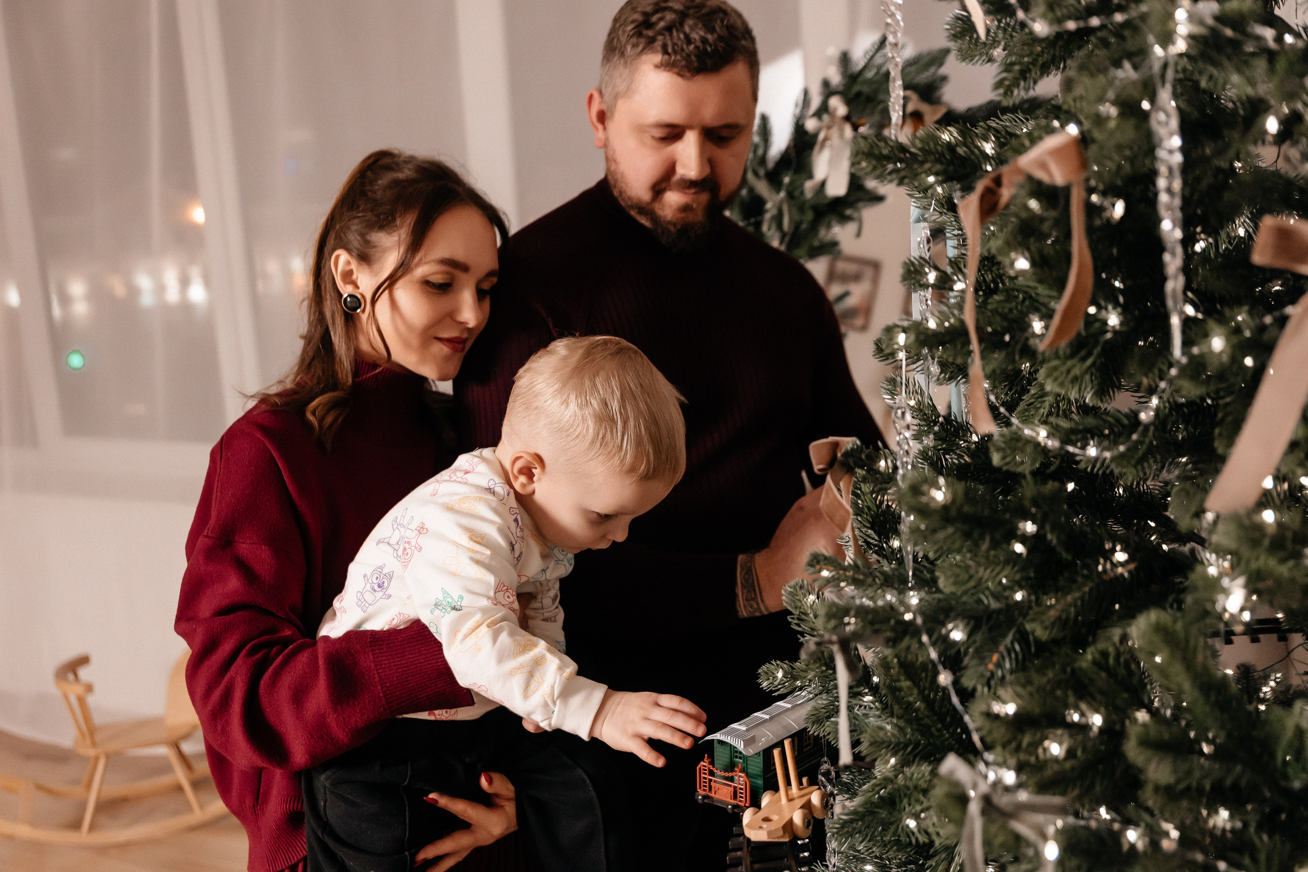Новогодняя. Семейный фотограф Минск Усова Ольга