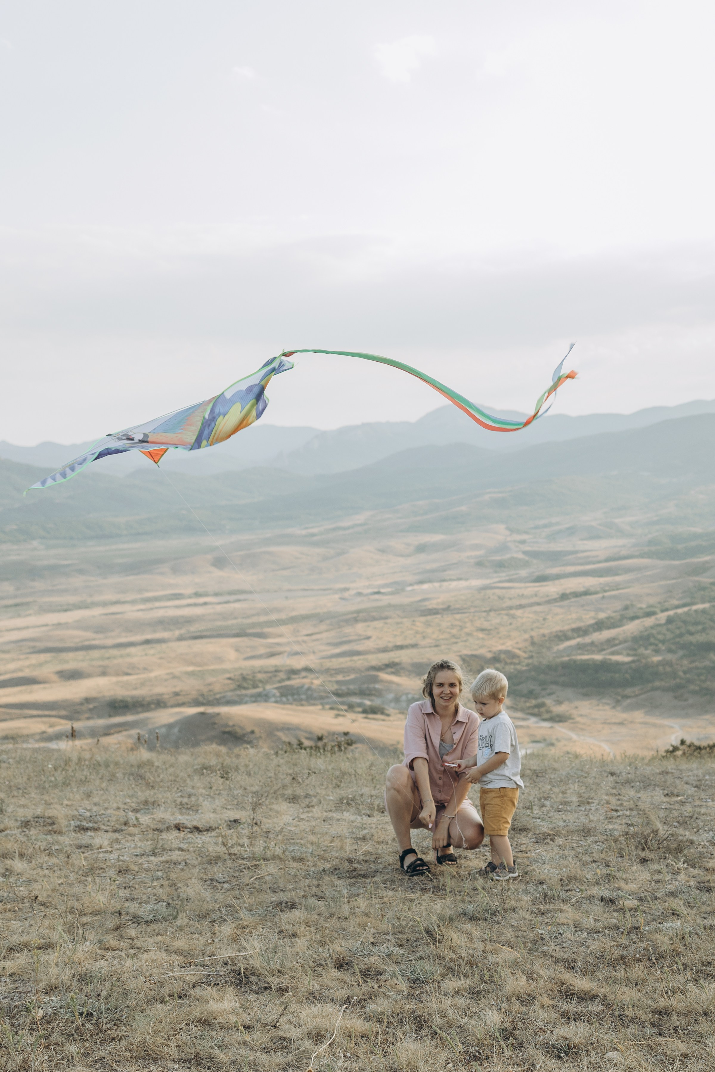 Воздушный змей. Семейный фотограф в Москве Виктория Ястребинская