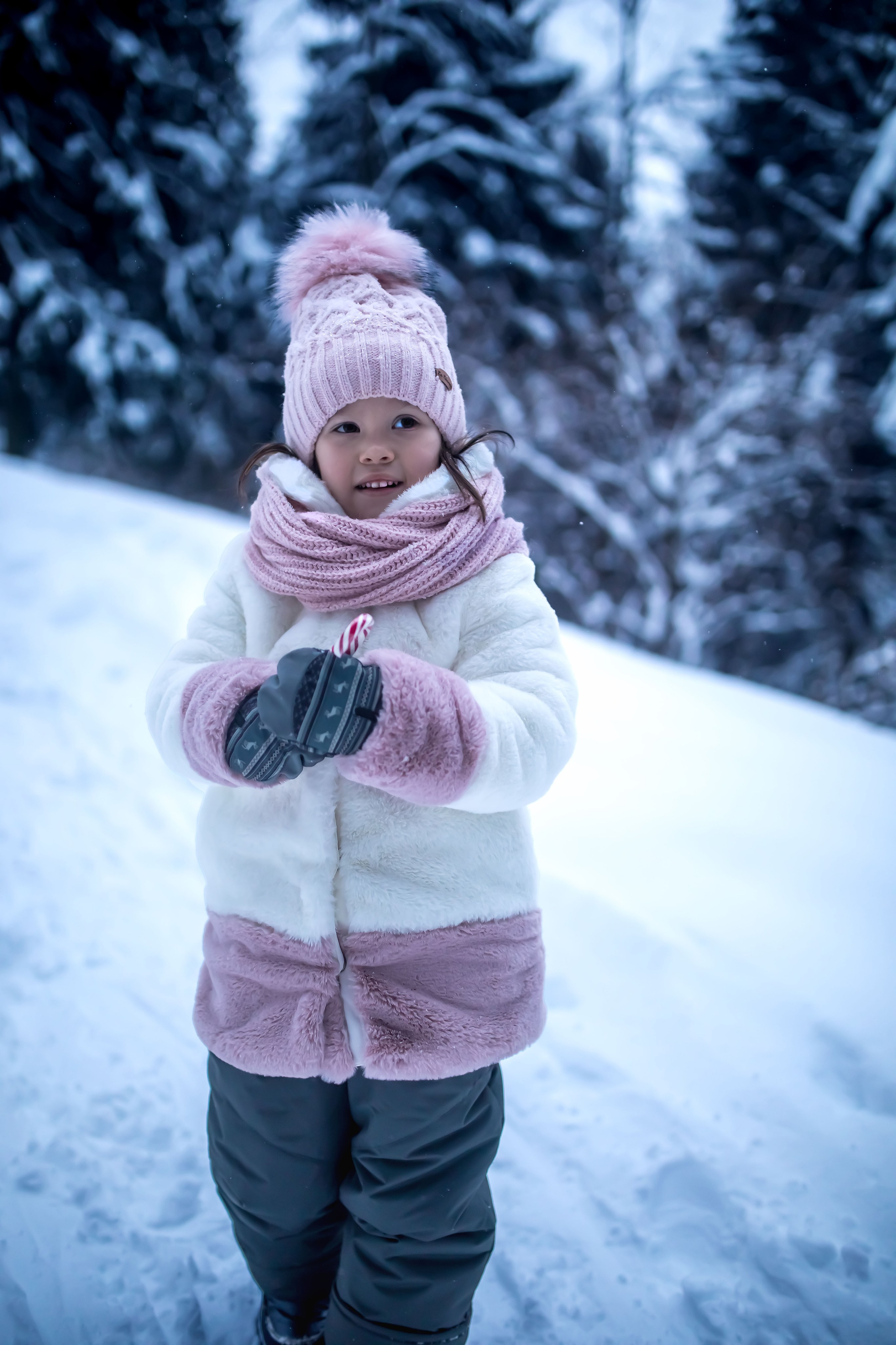 Зимняя прогулка Инны. Арт- фотограф Москва