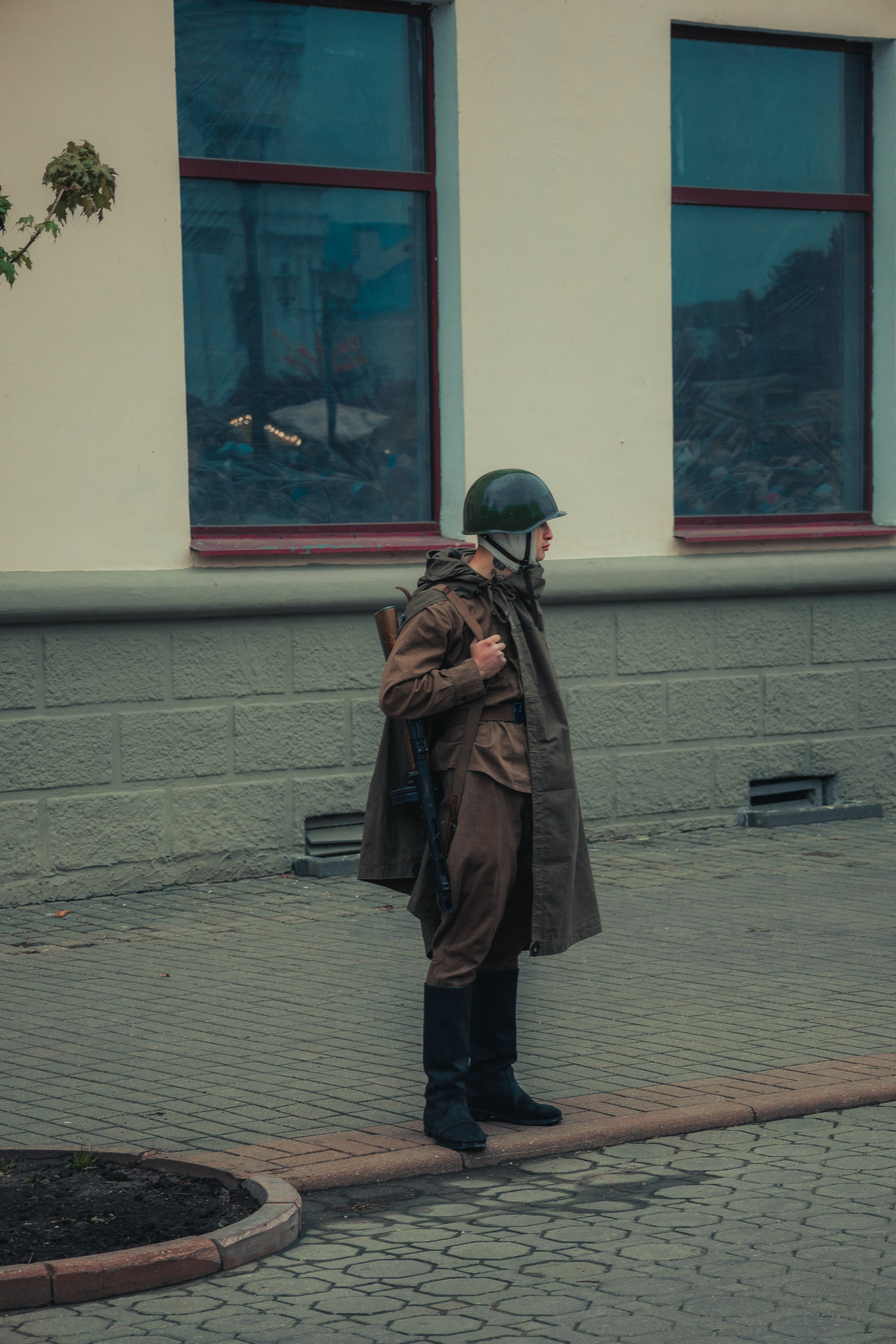 Реконструкция взятия рейхстага. Photographer Vladislav Voronovich