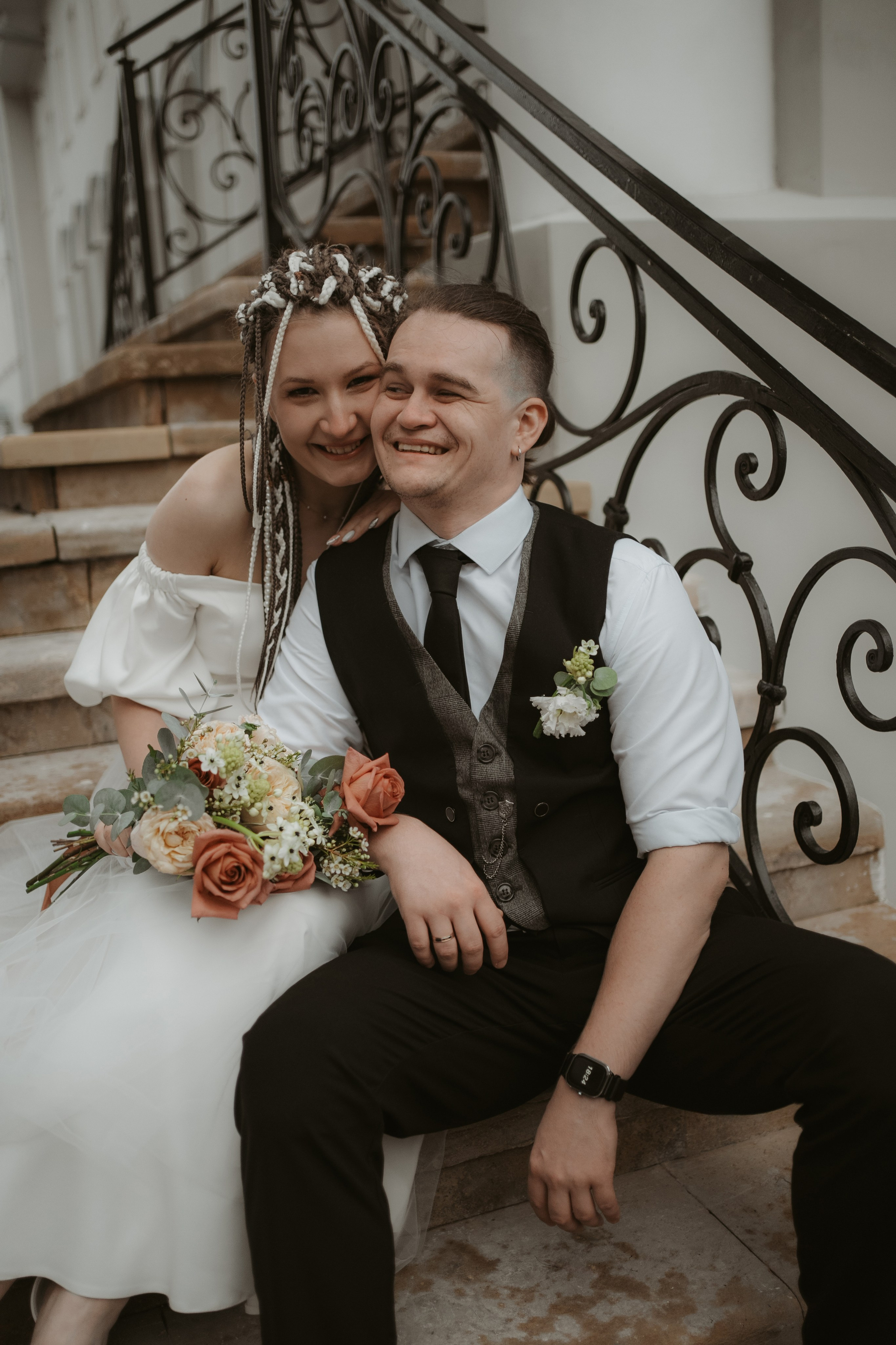 Женя и Рита, свадебная прогулка по Казани. Портретный фотограф в Казани, Красной Поляне и Сочи Анна Кузнецова