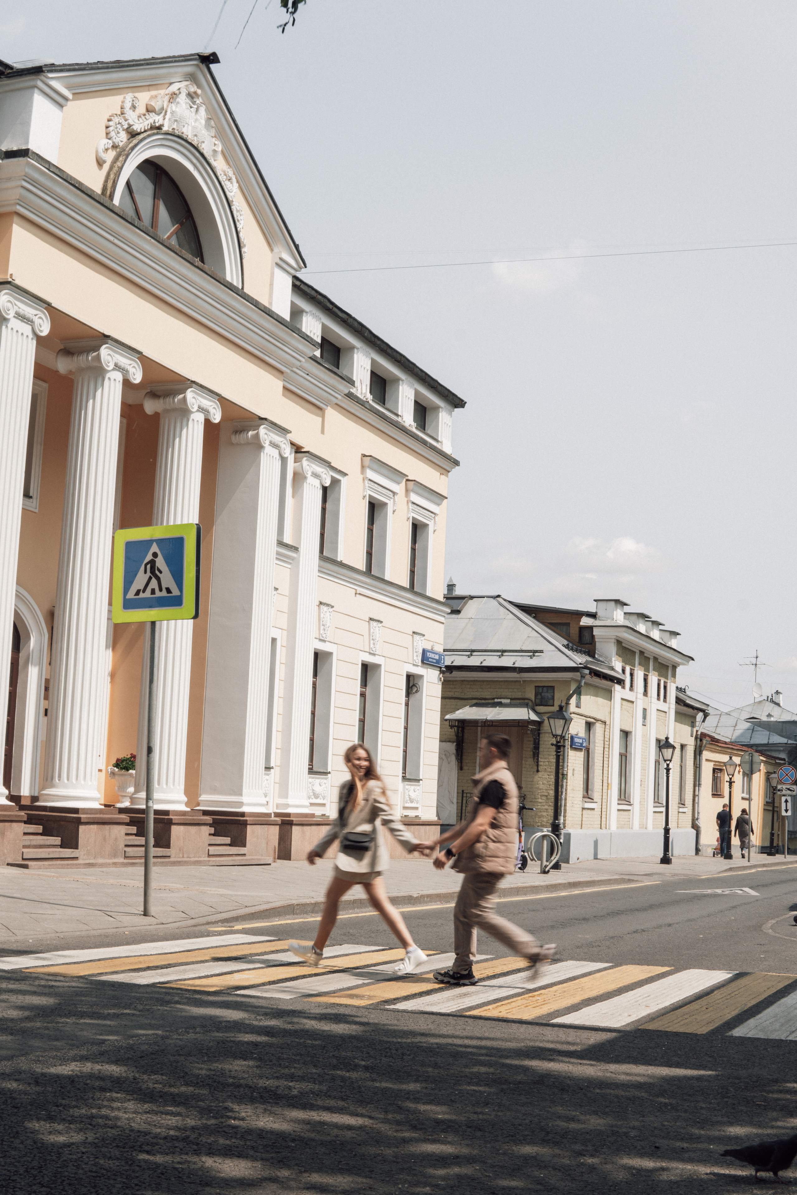По московским улочкам. love story. Свадебный и портретный фотограф в Москве, Светлана Янковая