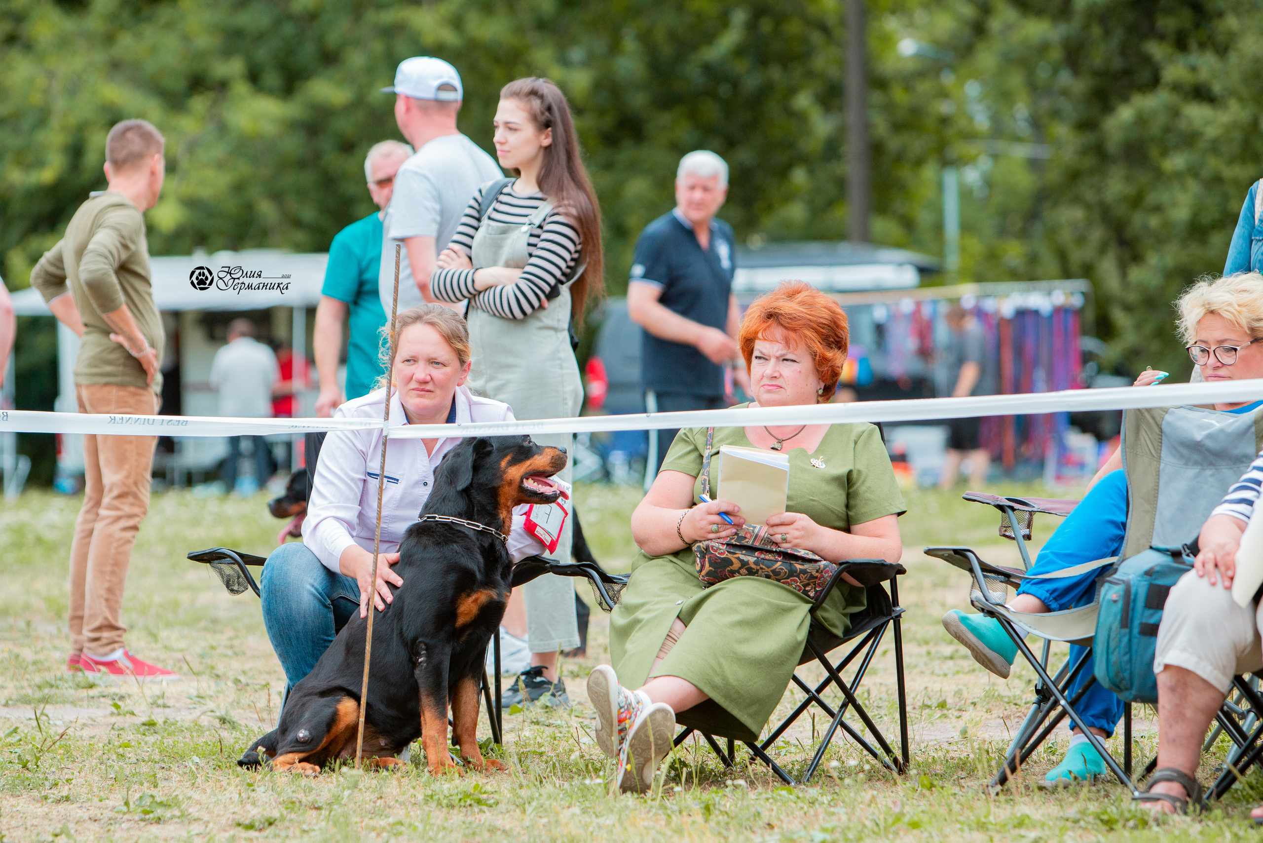 Монопородная выставка ротвейлеров Питер. Фотограф-анималист Юлия Германика