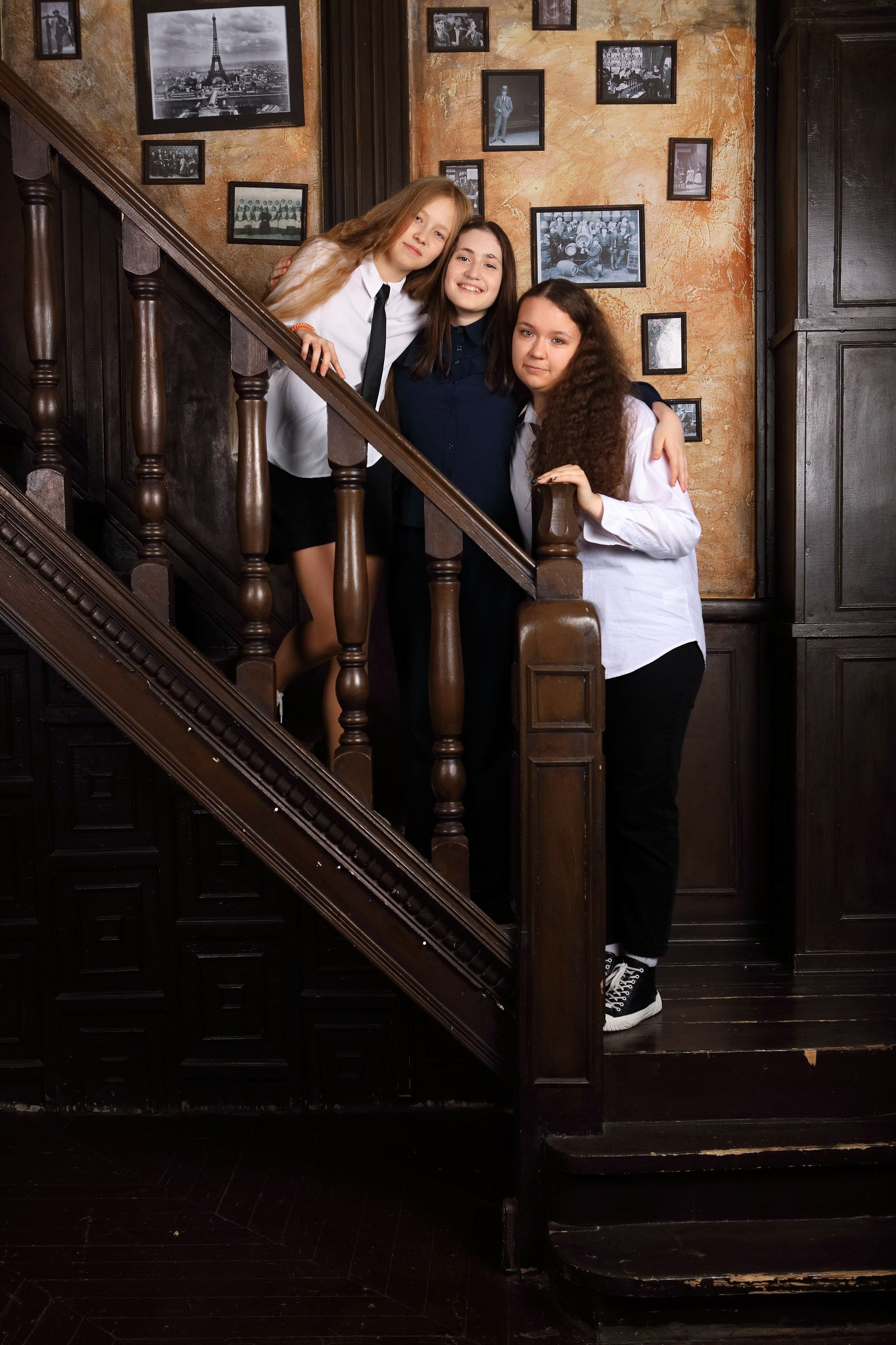 Старшие классы. Съемка в студии. Первенцева Елена. Школьный фотограф в Москве и МО