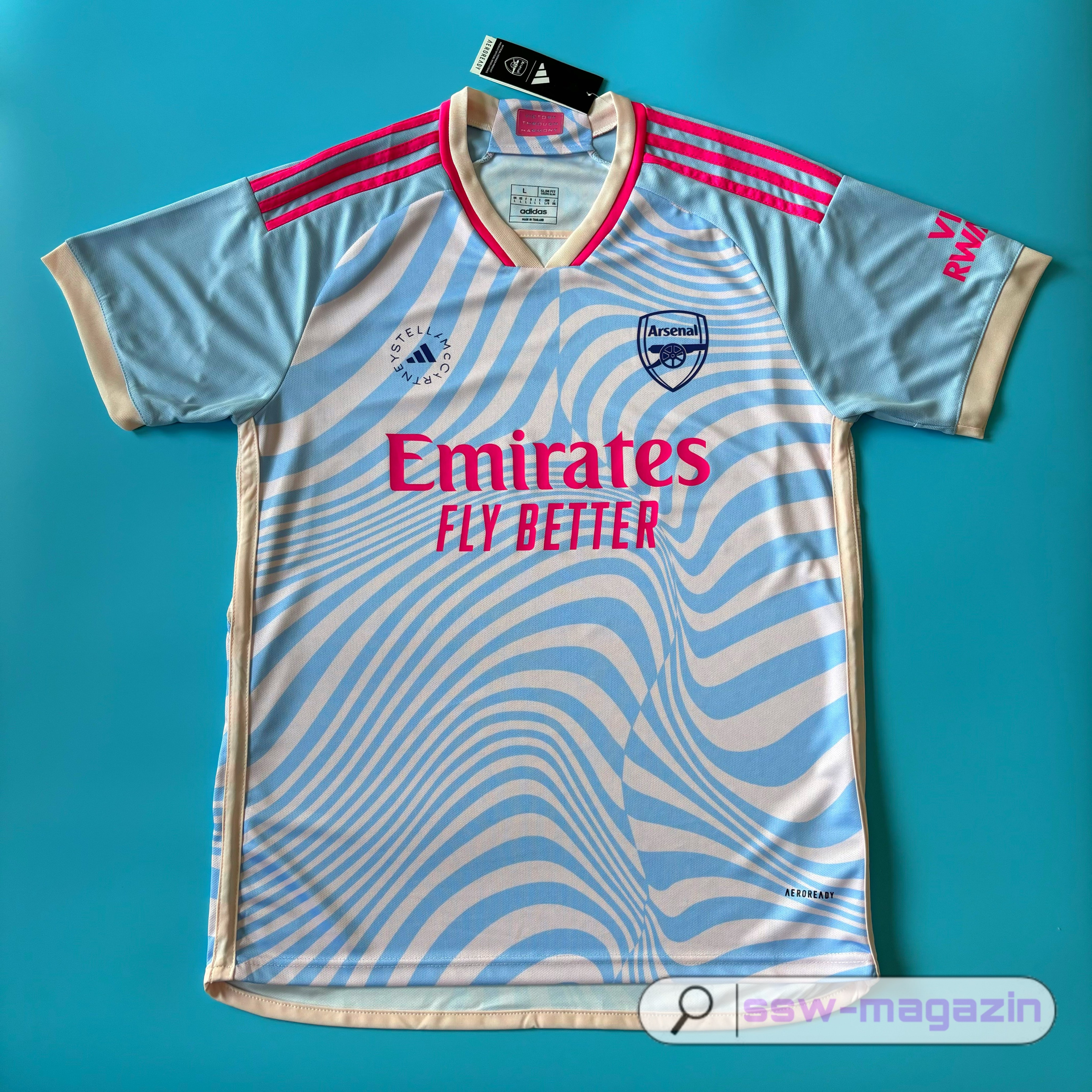 Футболка Arsenal Stella McCartney купить. Футбольный магазин — ssw_magazin