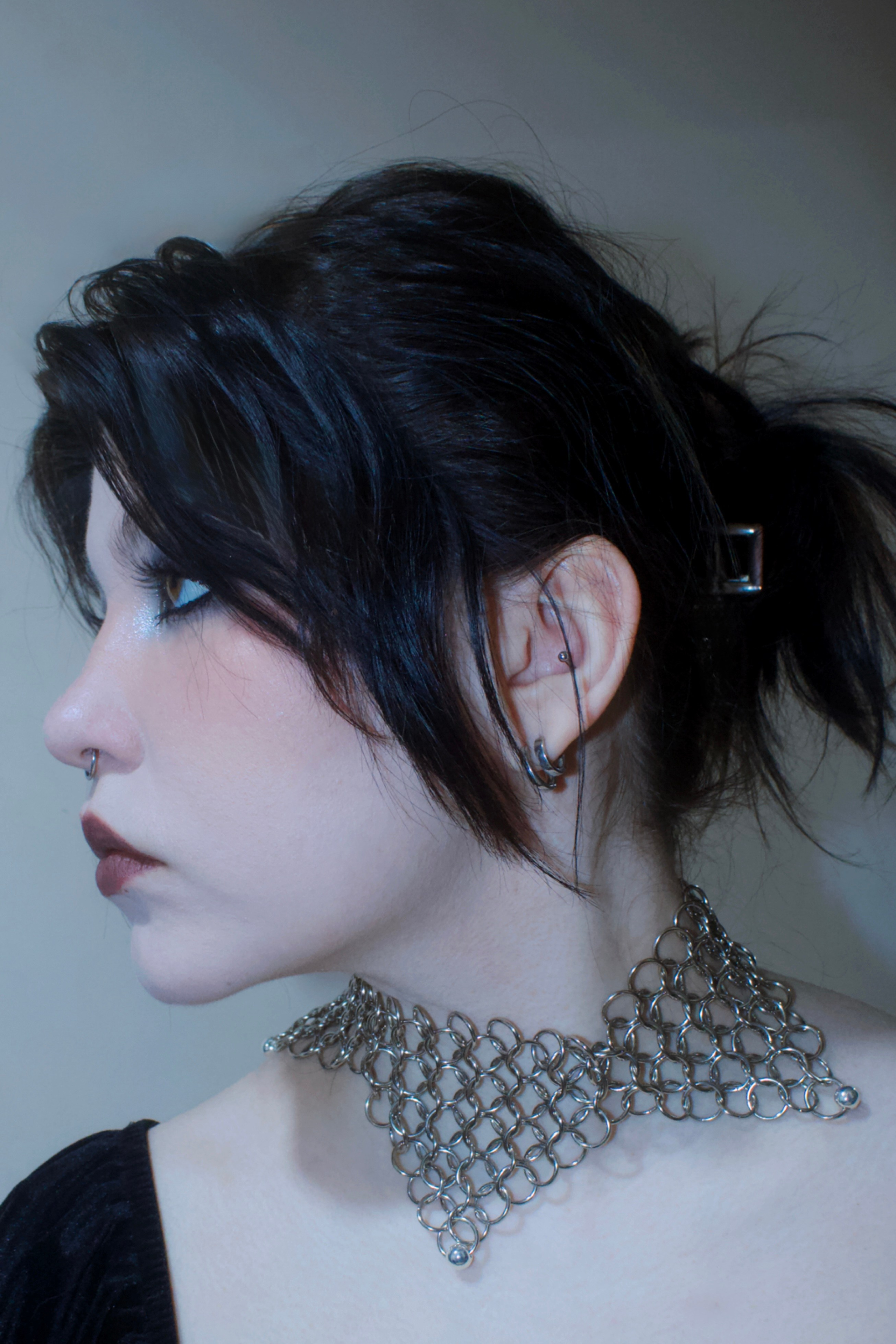 Чокеры из кольчуги. Украшения из кольчуги в Москве Соня Спросонья