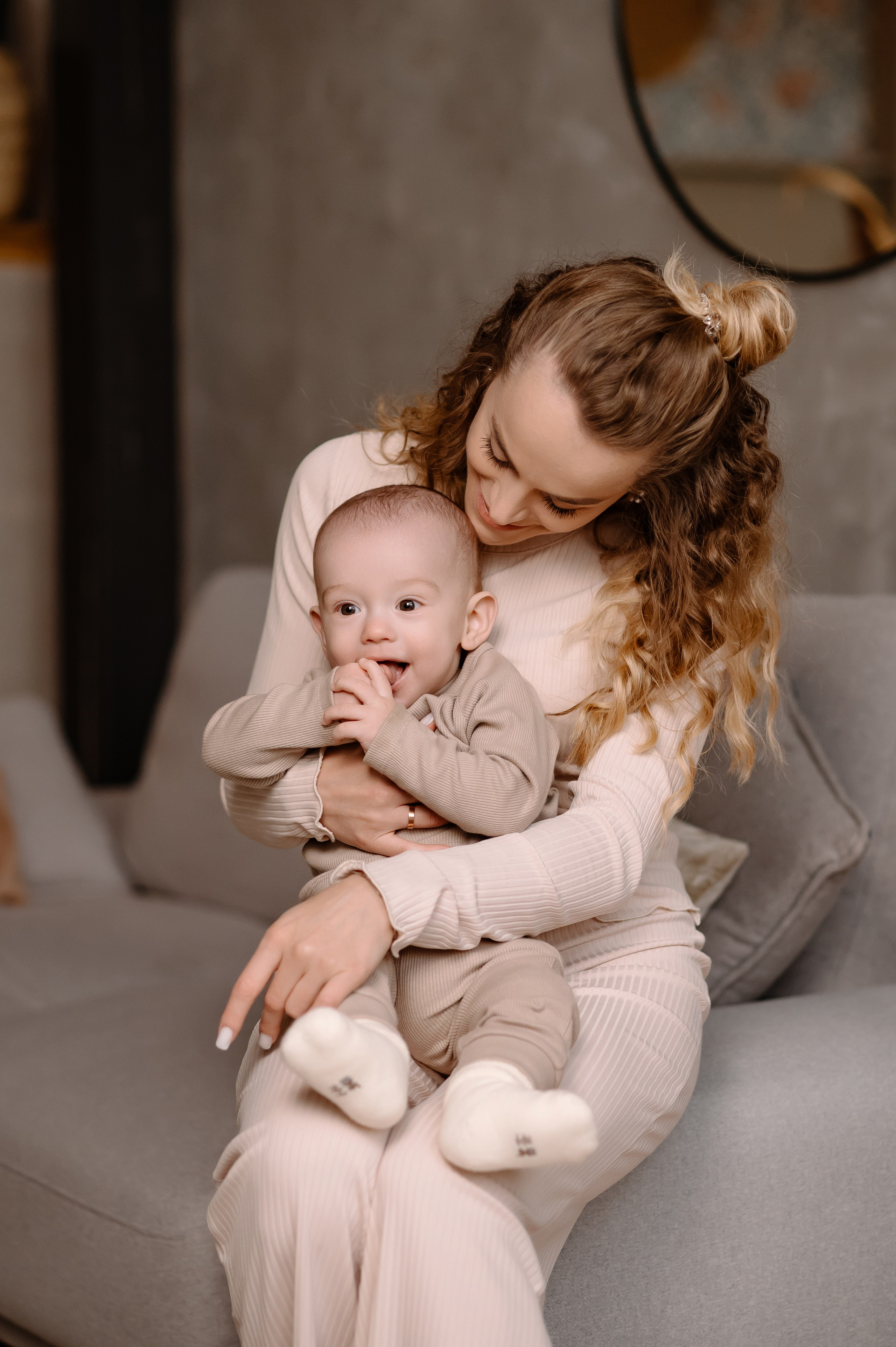 Первая семейная с малышом. Фотограф Минск Катерина Кирик